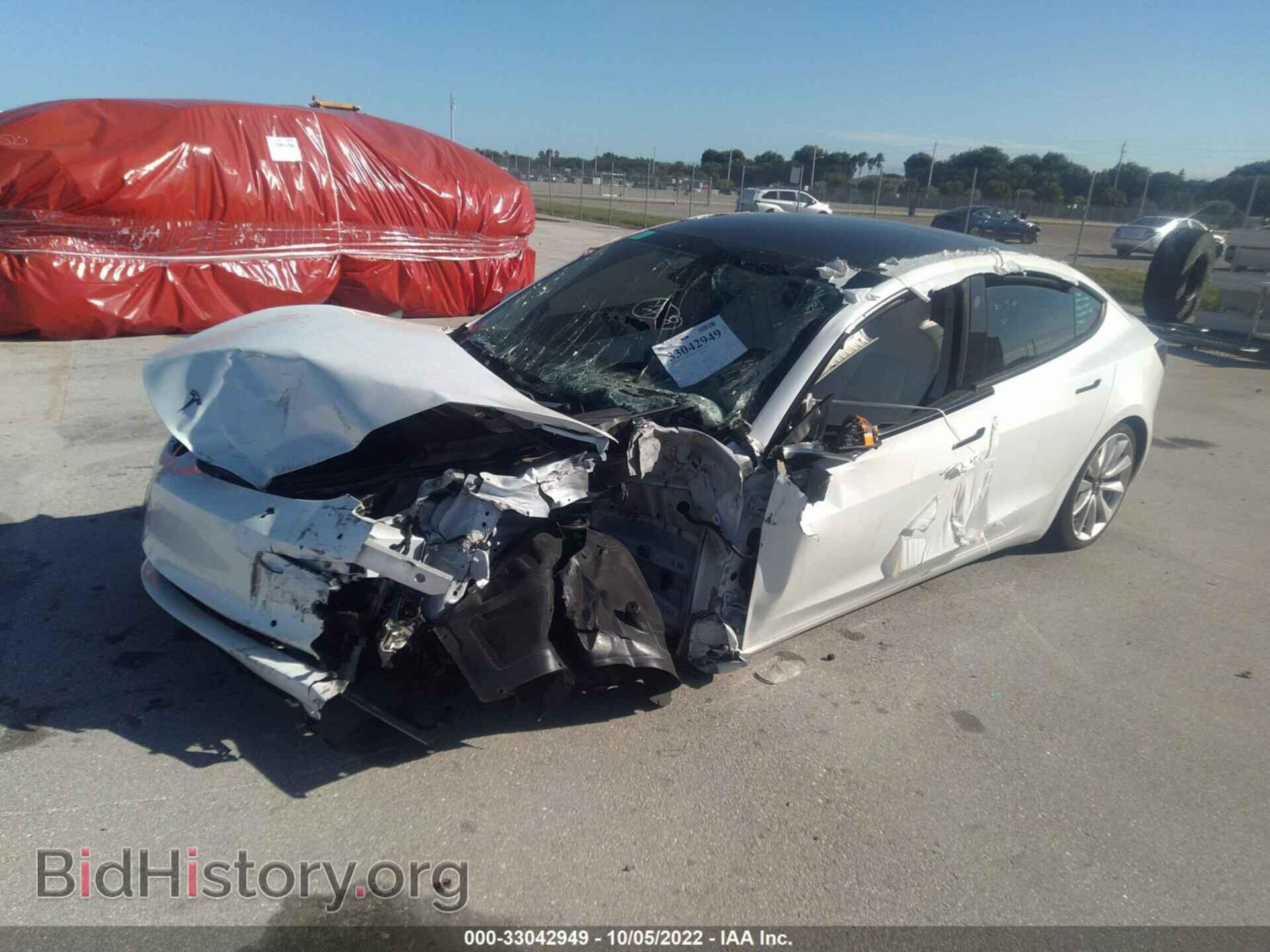 2020 TESLA MODEL 3 - VIN: 5YJ3E1EB3LF601245 - Фото 2