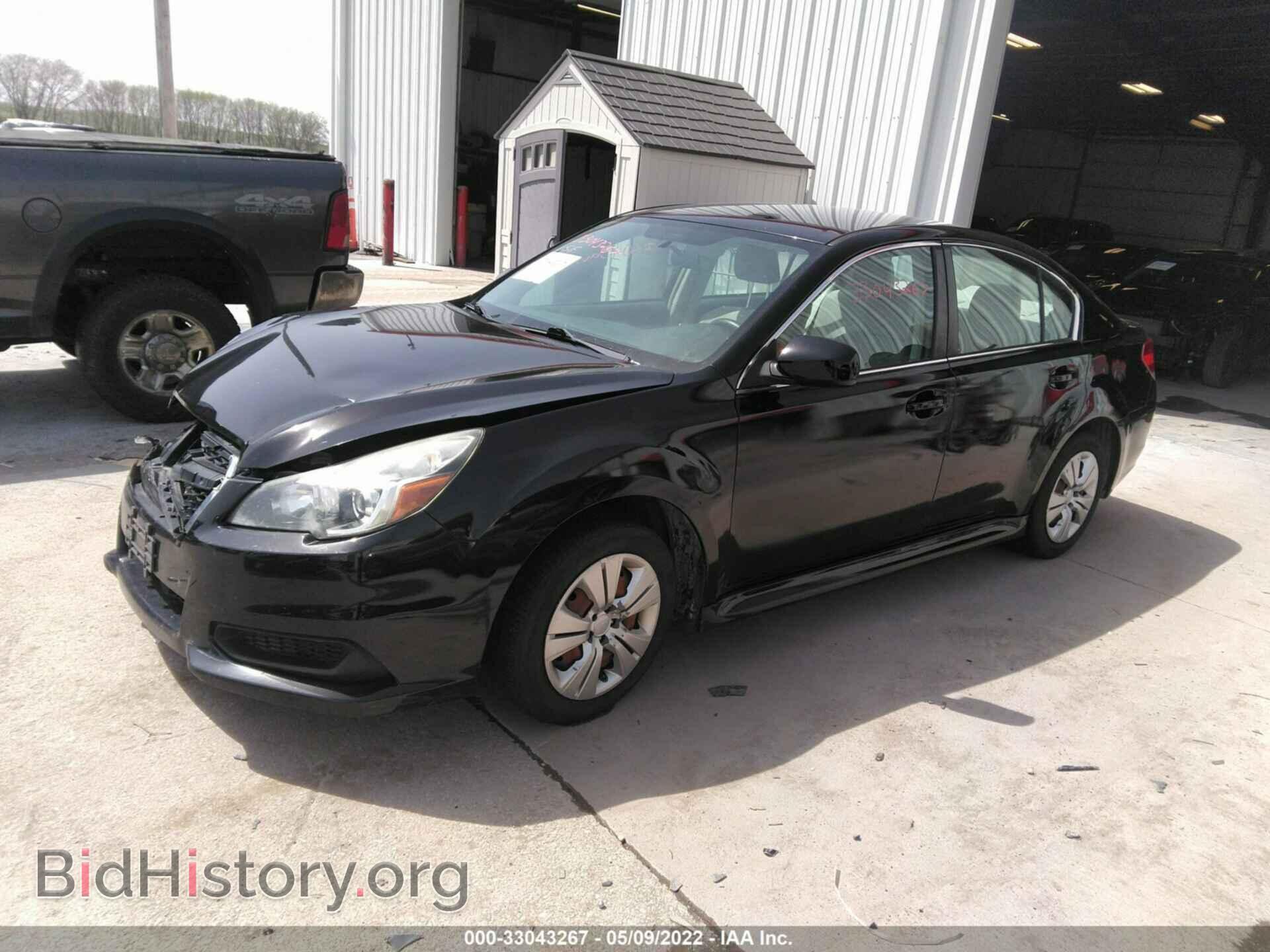 2013 SUBARU LEGACY - VIN: 4S3BMBA66D3041023 - Фото 2