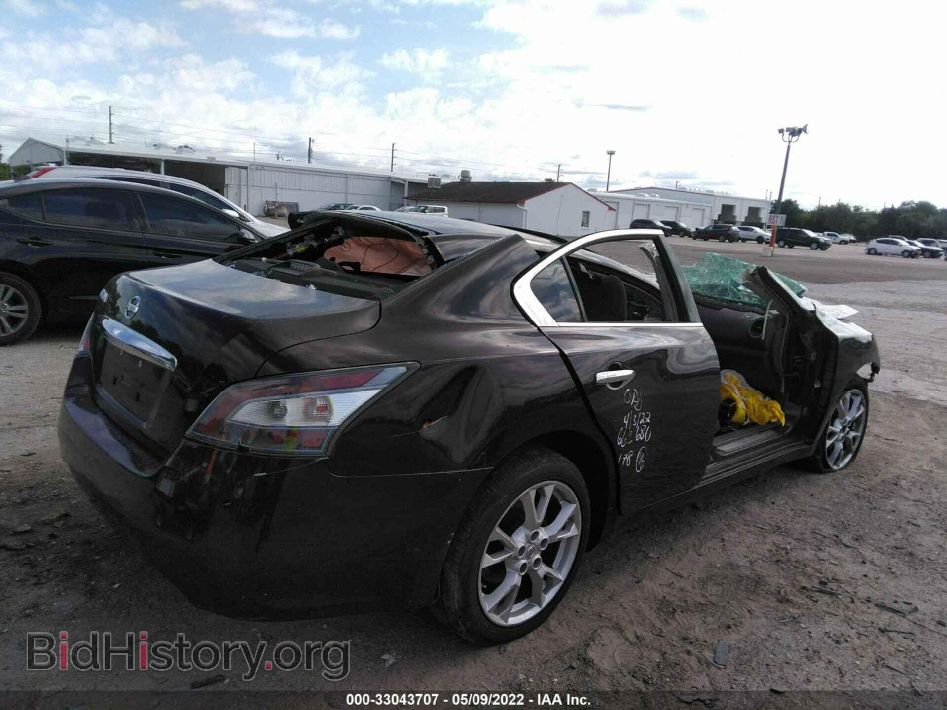 2012 NISSAN MAXIMA - VIN: 1N4AA5AP8CC800323 - Фото 4