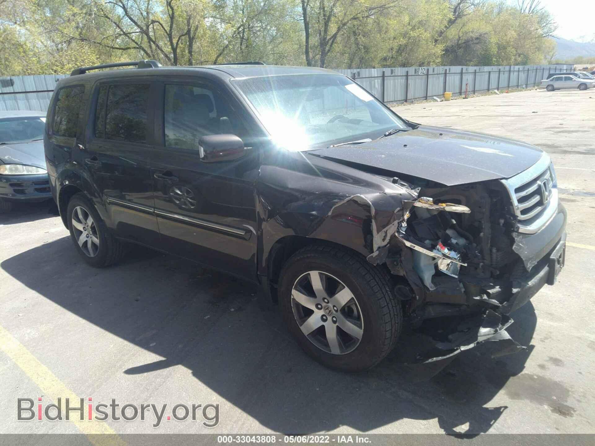 Photo 5FNYF4H94DB005432 - HONDA PILOT 2013