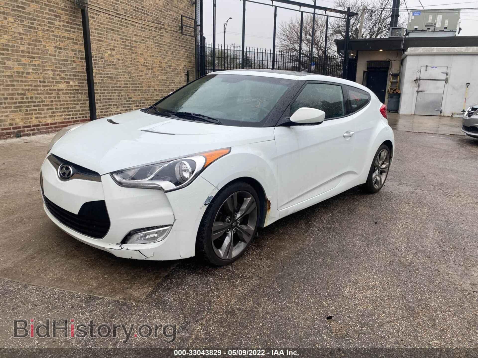 2012 HYUNDAI VELOSTER - VIN: KMHTC6AD0CU071409 - Фото 2