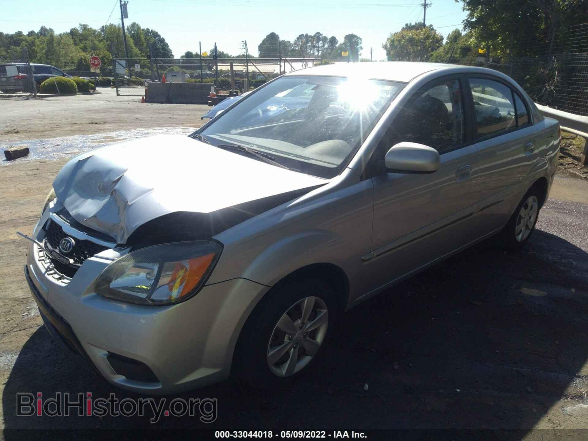 2011 KIA RIO - VIN: KNADH4A31B6937009 - Фото 2