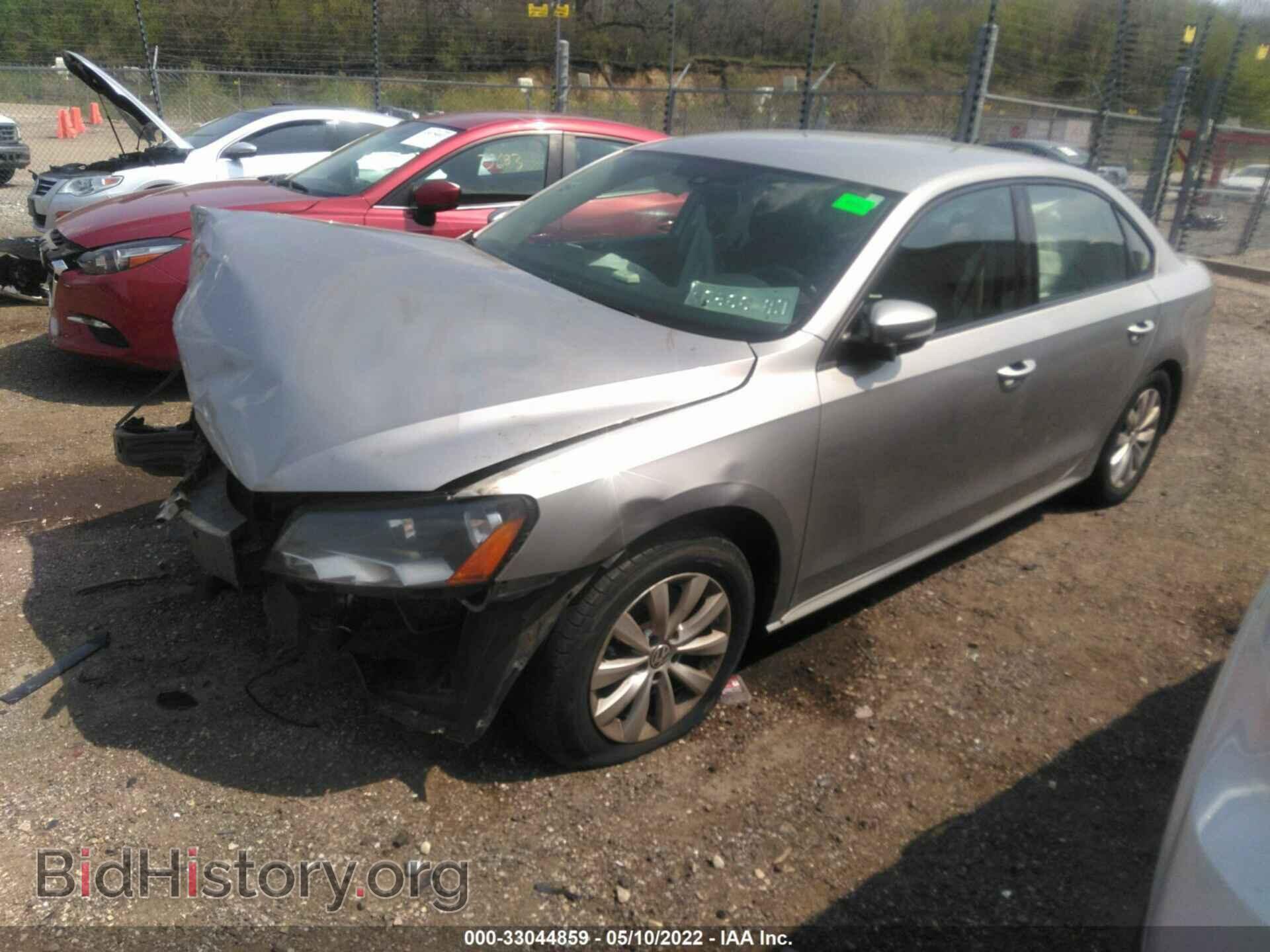 2013 VOLKSWAGEN PASSAT - VIN: 1VWAP7A37DC112779 - Фото 2
