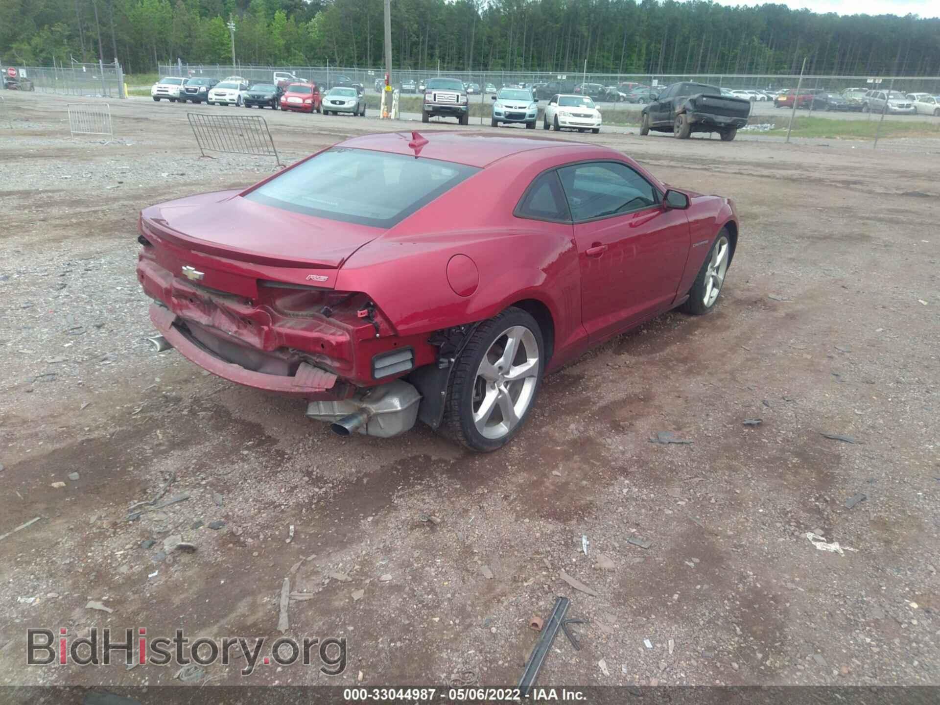 2013 CHEVROLET CAMARO - VIN: 2G1FB1E36D9127451 - Фото 4