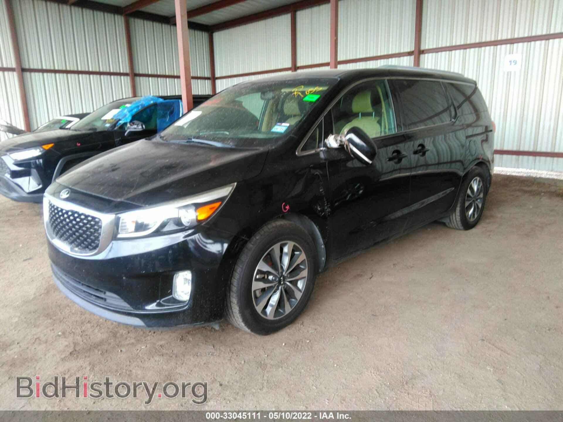 2015 KIA SEDONA - VIN: KNDMC5C19F6031893 - Фото 2