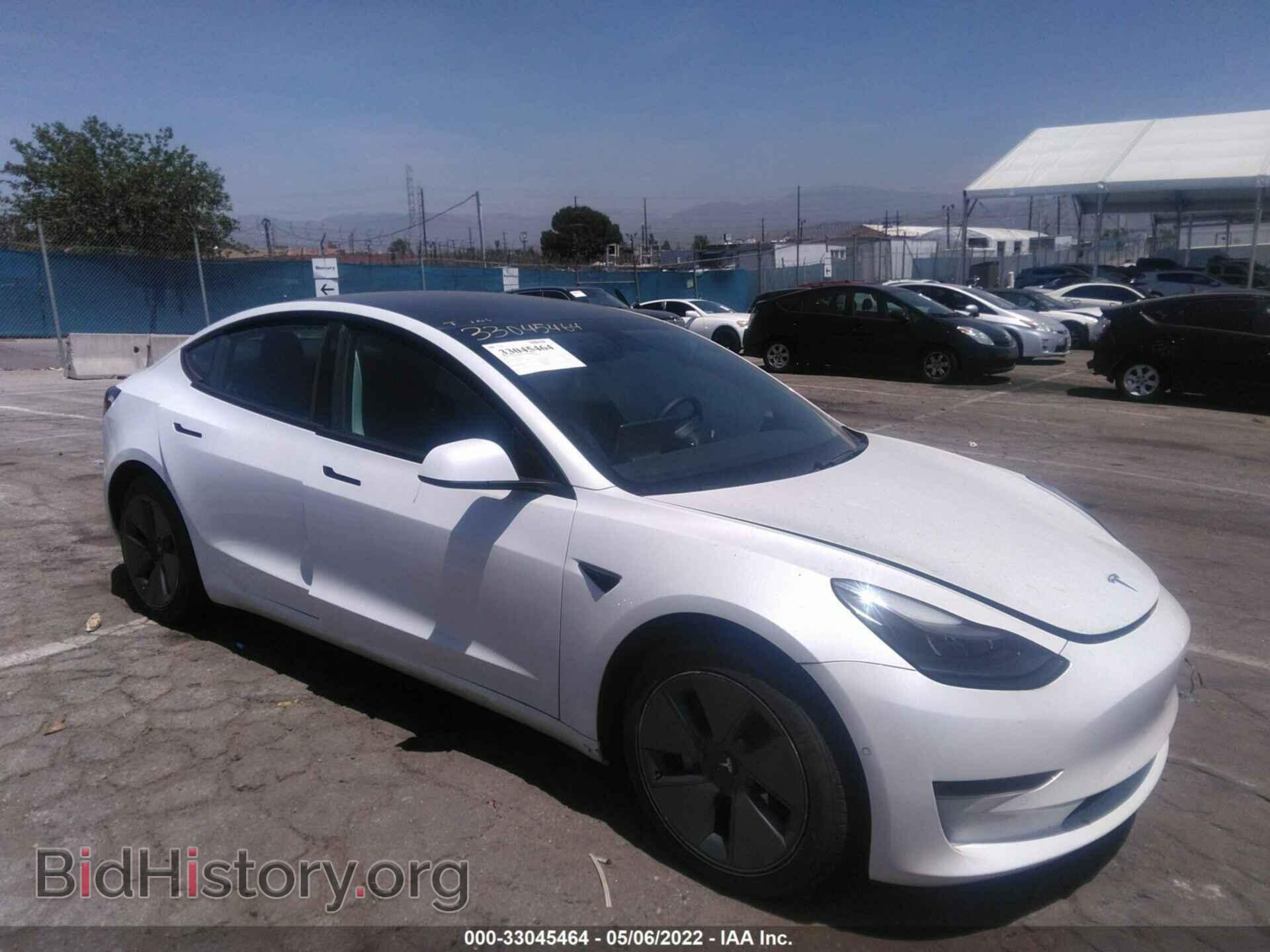 Photo 5YJ3E1EA6MF876987 - TESLA MODEL 3 2021