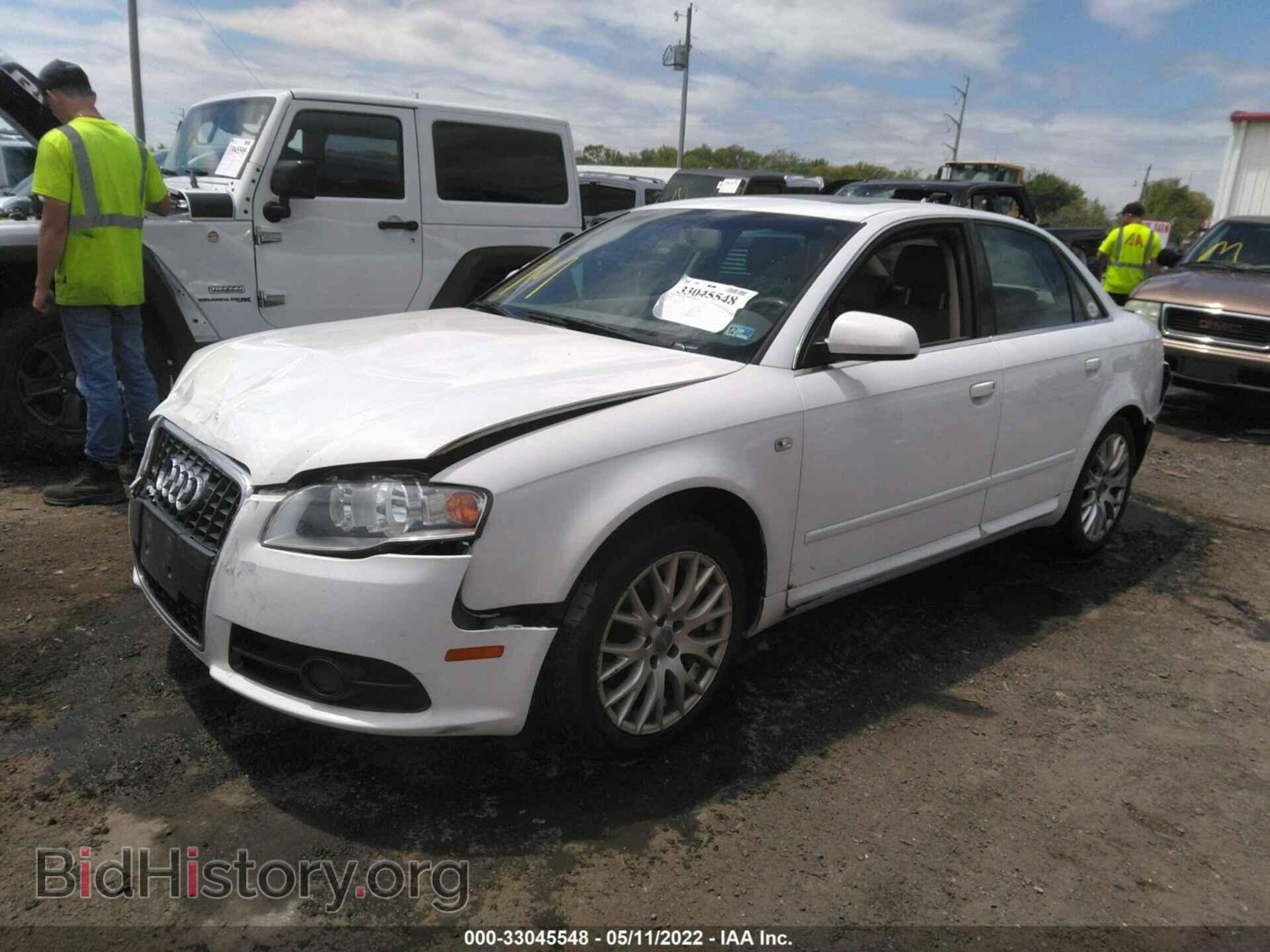 2008 AUDI A4 - VIN: WAUDF78E18A162456 - Фото 2