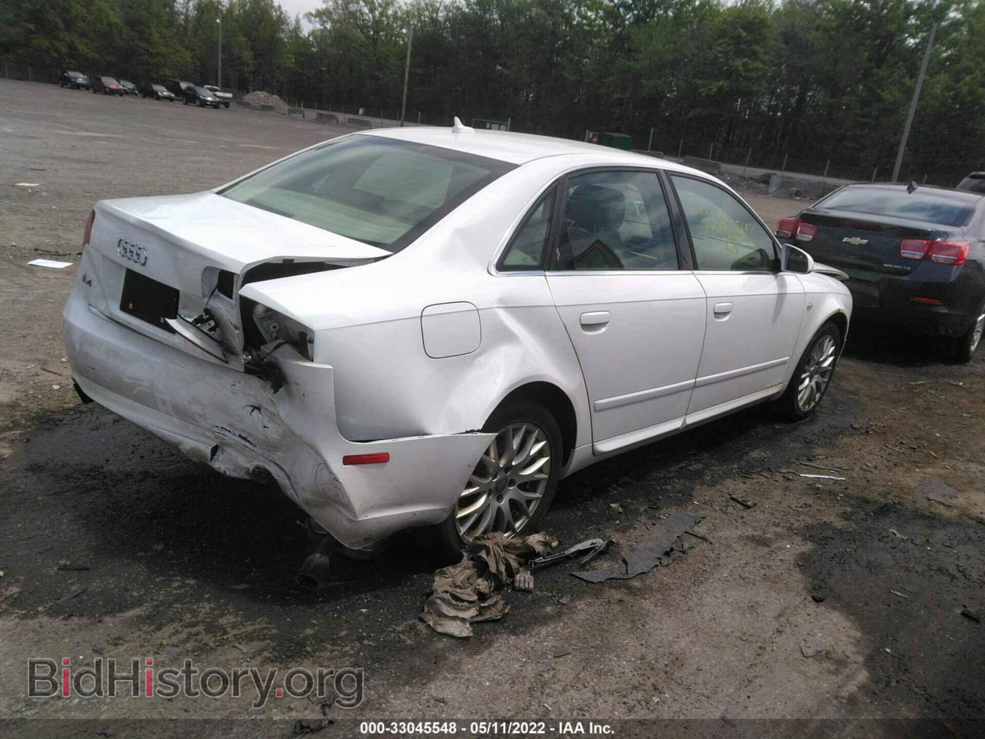 2008 AUDI A4 - VIN: WAUDF78E18A162456 - Фото 4