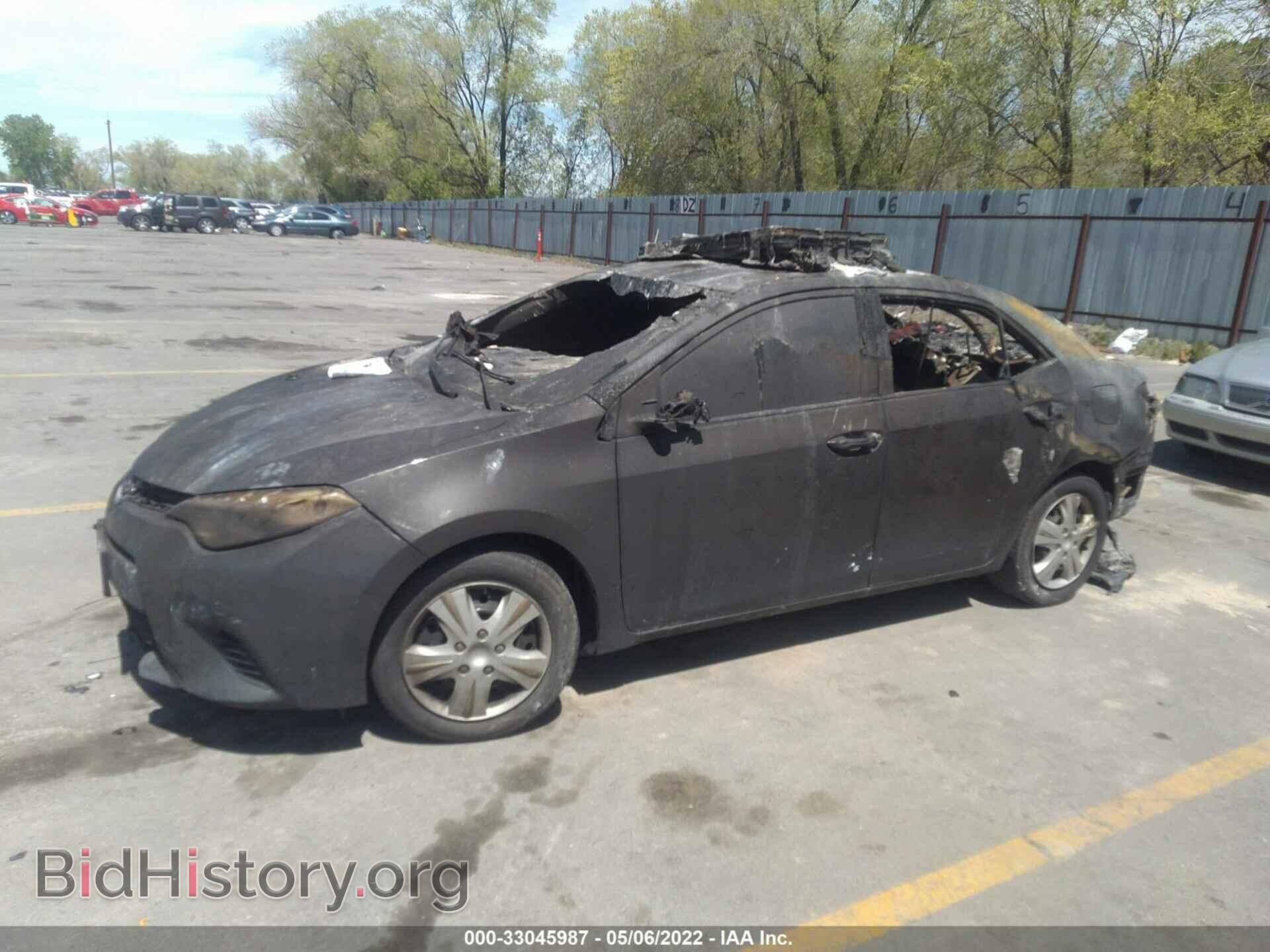 2014 TOYOTA COROLLA - VIN: 5YFBURHEXEP032260 - Фото 2