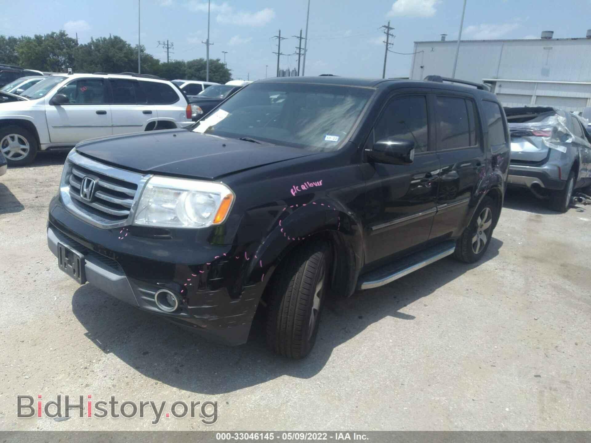 2012 HONDA PILOT - VIN: 5FNYF3H93CB038219 - Фото 2