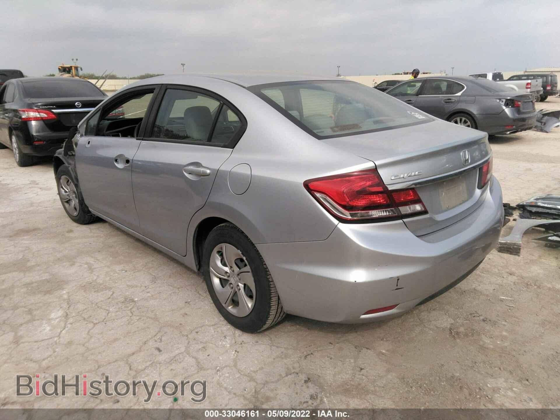 2013 HONDA CIVIC SDN - VIN: 2HGFB2F56DH526817 - Фото 3