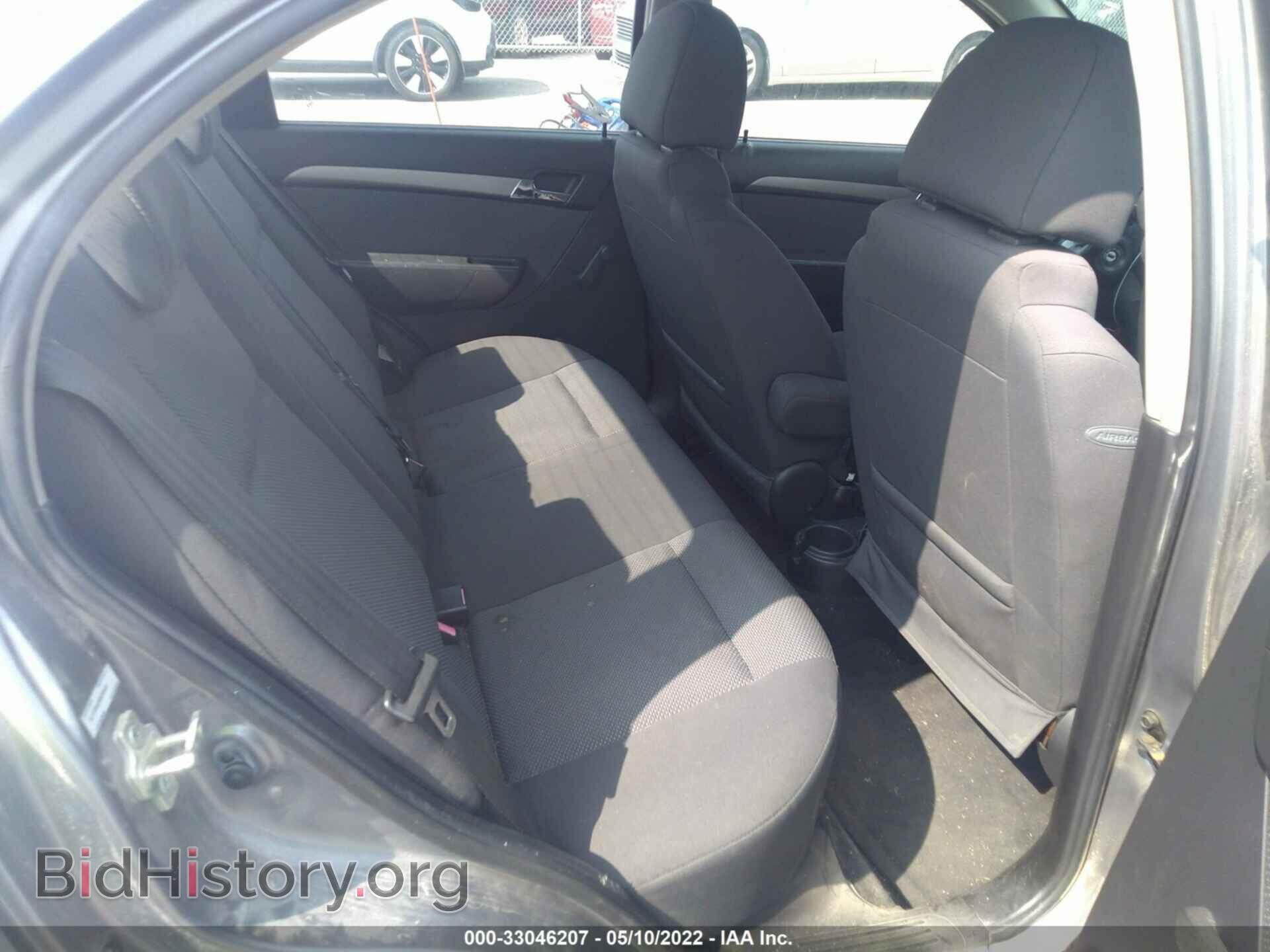 2009 CHEVROLET AVEO - VIN: KL1TD56E09B299404 - Фото 8