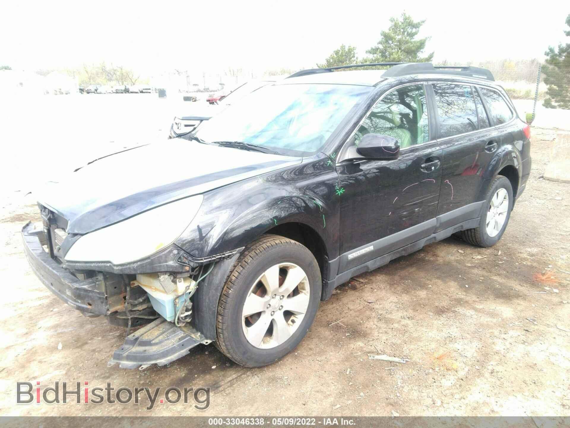 2010 SUBARU OUTBACK - VIN: 4S4BRCCC2A3372604 - Фото 2