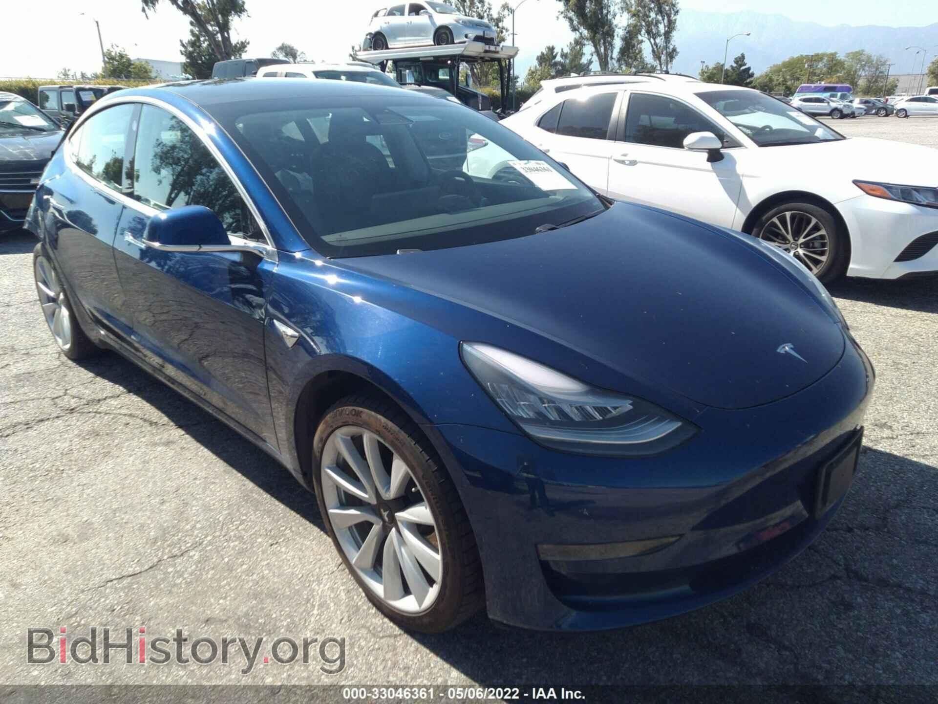 Photo 5YJ3E1EA0KF417354 - TESLA MODEL 3 2019