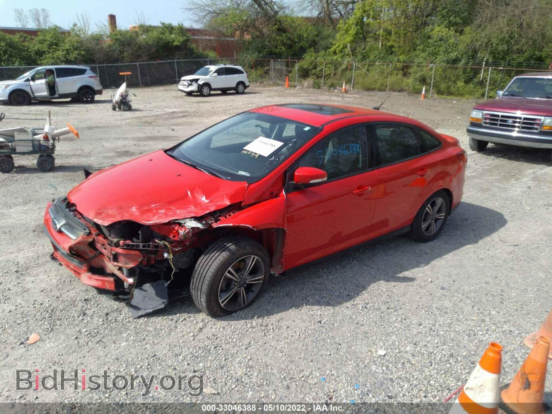 2014 FORD FOCUS - VIN: 1FADP3F23EL380857 - Фото 2