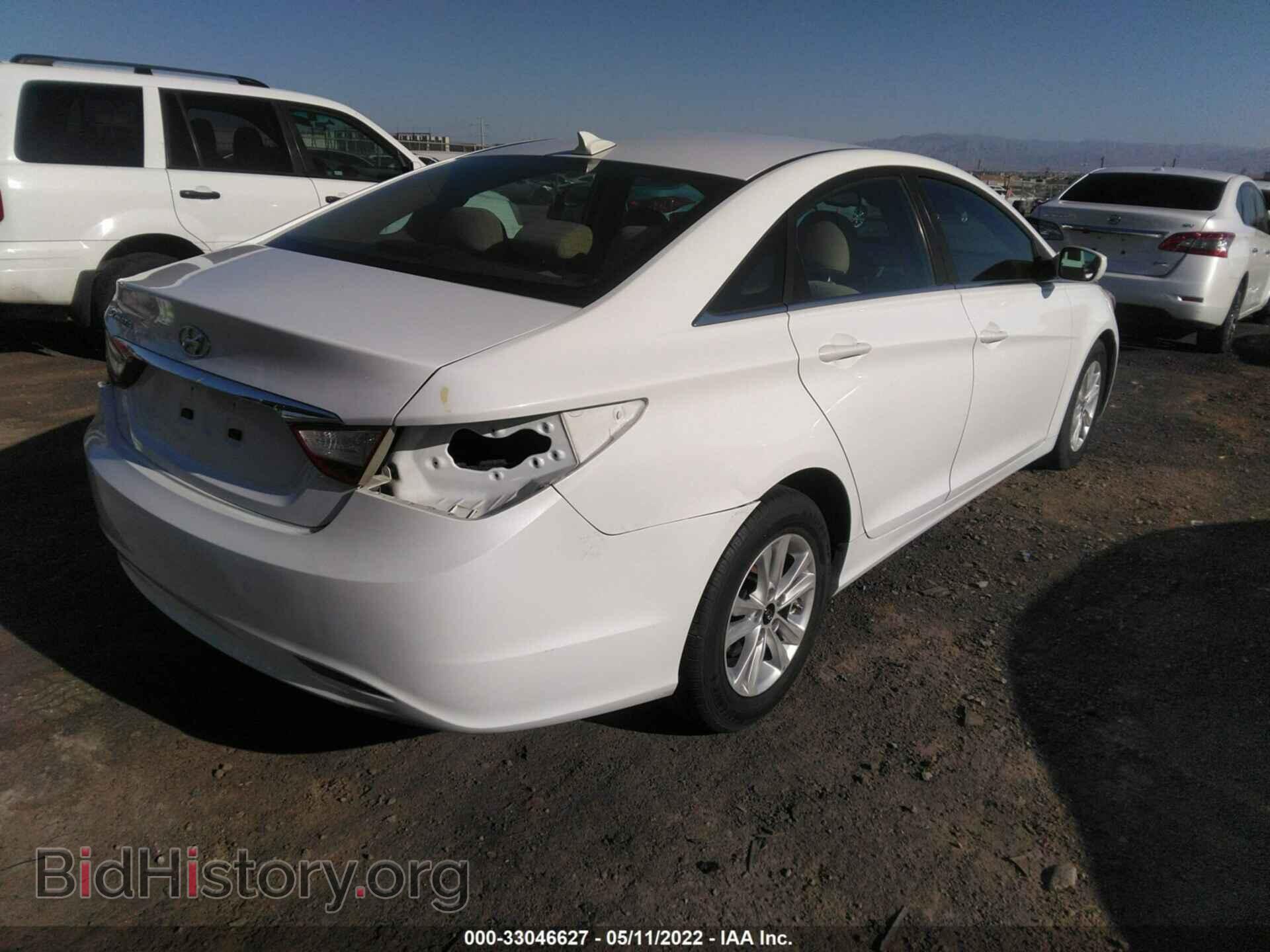 2013 HYUNDAI SONATA - VIN: 5NPEB4AC5DH741821 - Photo 4