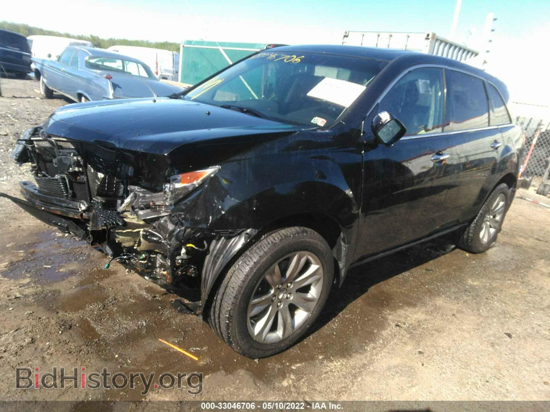 2013 ACURA MDX - VIN: 2HNYD2H84DH524003 - Фото 2