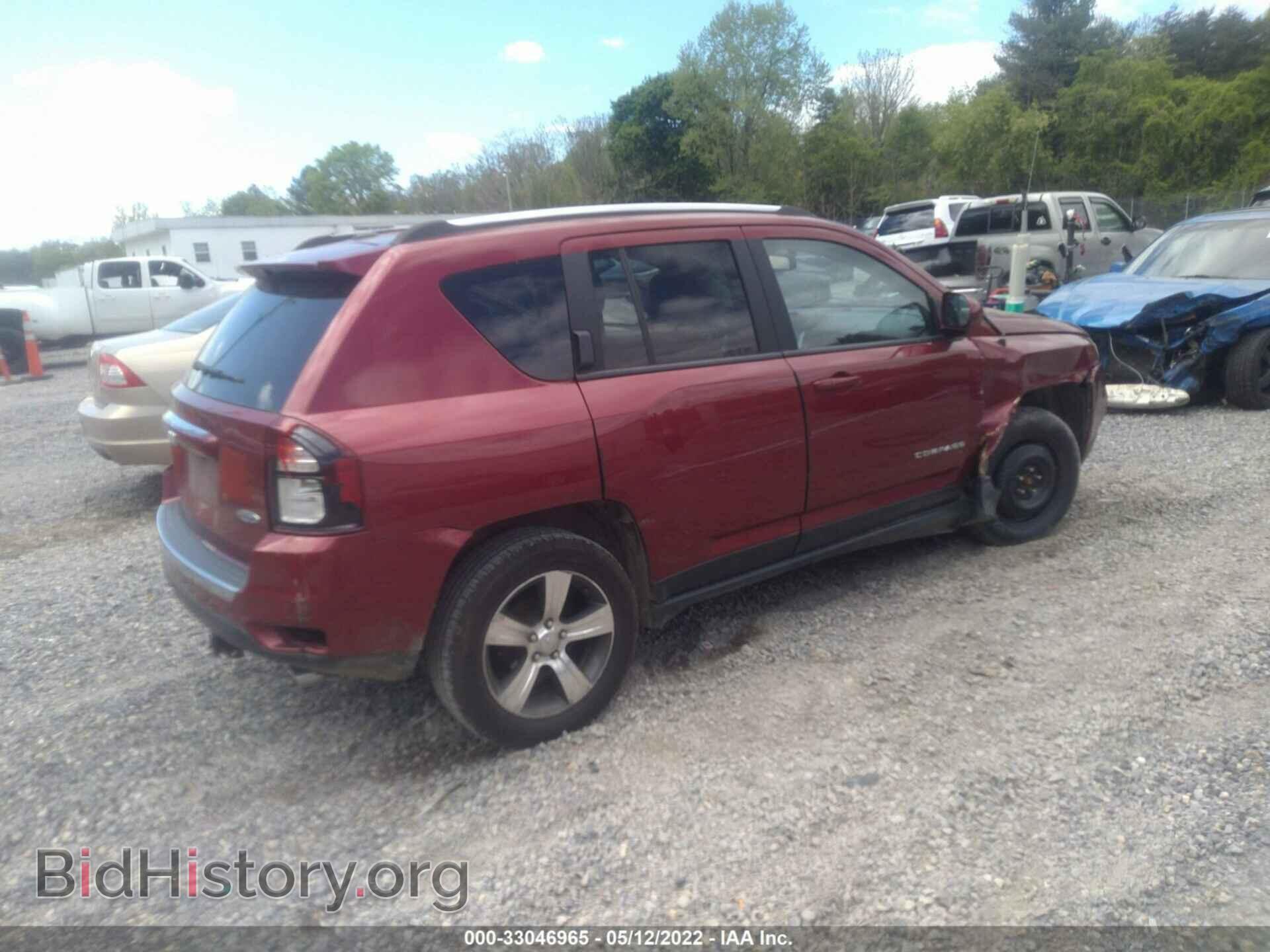 2016 JEEP COMPASS - VIN: 1C4NJDEB6GD596058 - Фото 4