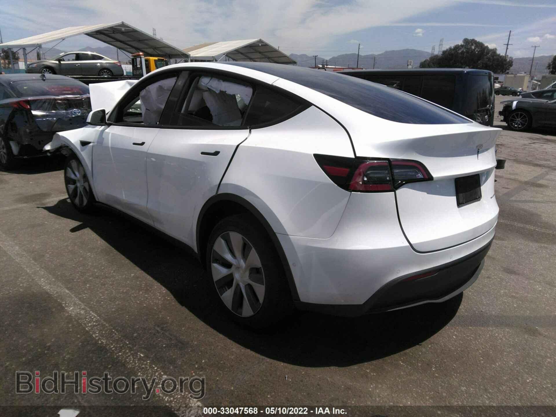 2021 TESLA MODEL Y - VIN: 5YJYGAEE3MF159546 - Фото 3