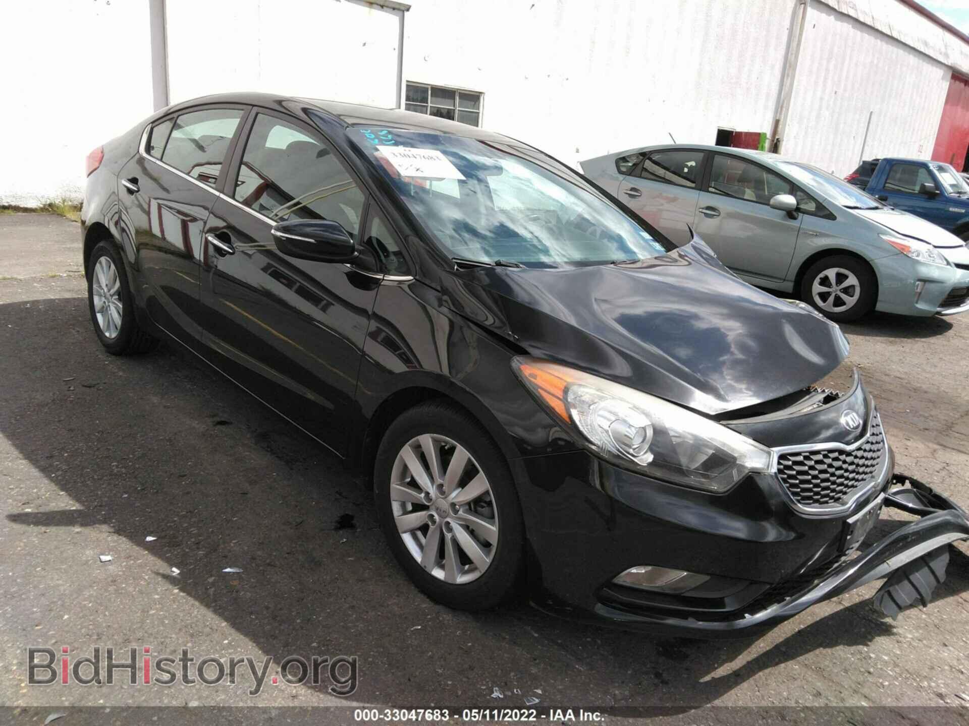 Photo KNAFX4A88E5056535 - KIA FORTE 2014