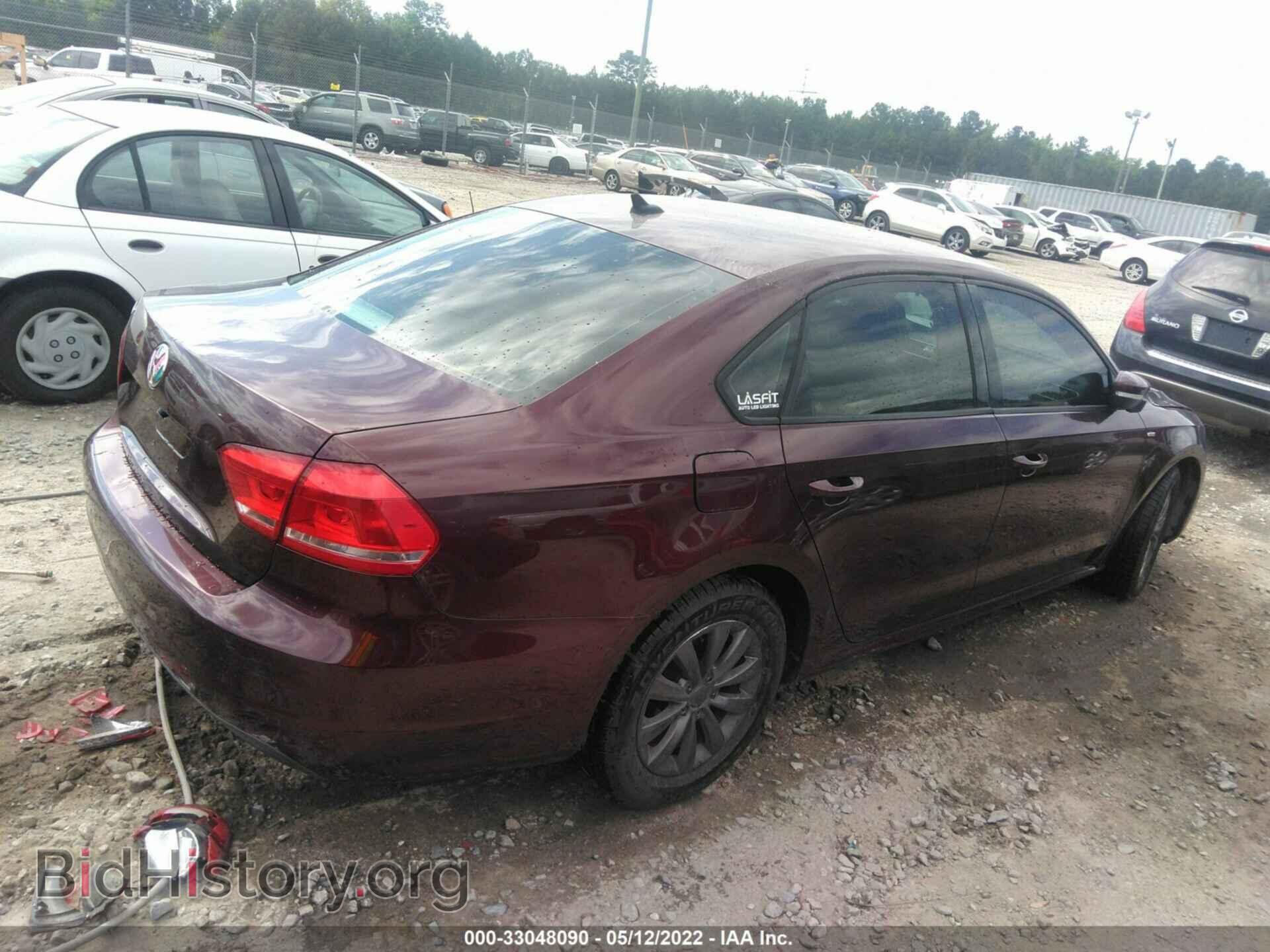 2013 VOLKSWAGEN PASSAT - VIN: 1VWAH7A37DC148100 - Фото 4