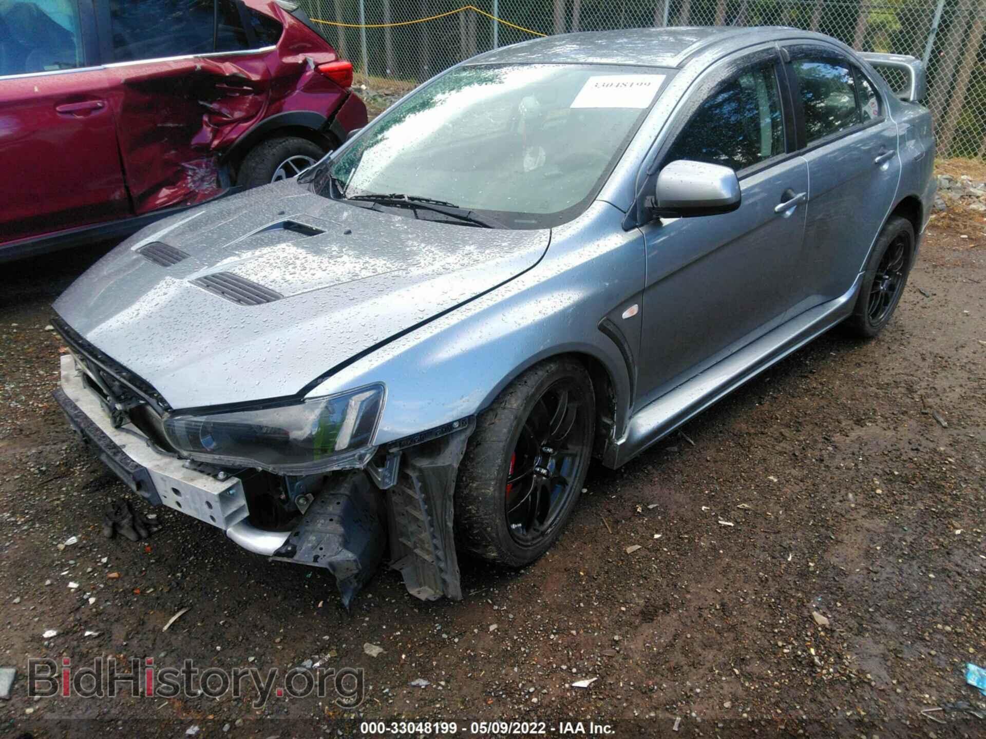 2014 MITSUBISHI LANCER EVOLUTION - VIN: JA32W8FV4EU024972 - Photo 2