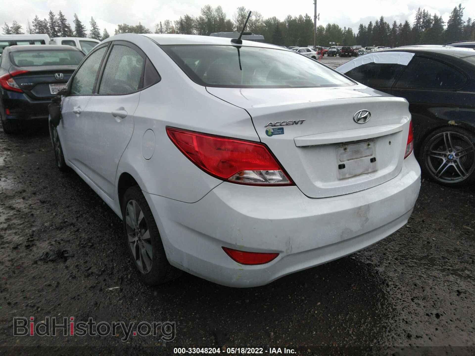2017 HYUNDAI ACCENT - VIN: KMHCT4AE6HU369760 - Фото 3