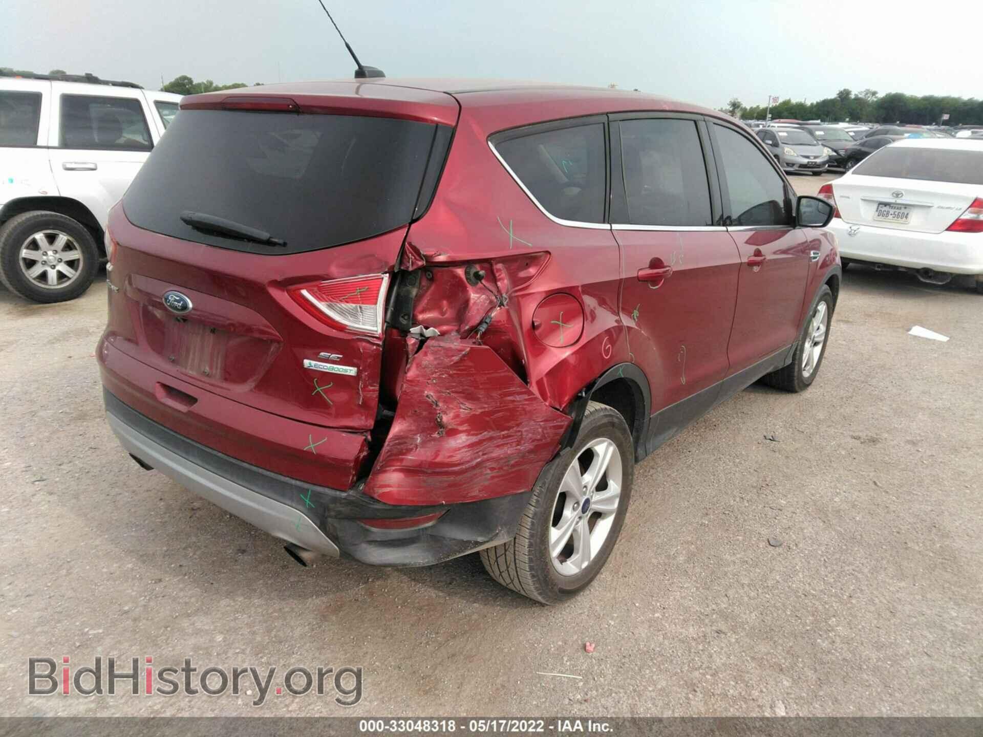 2014 FORD ESCAPE - VIN: 1FMCU0GX4EUD24505 - Фото 4