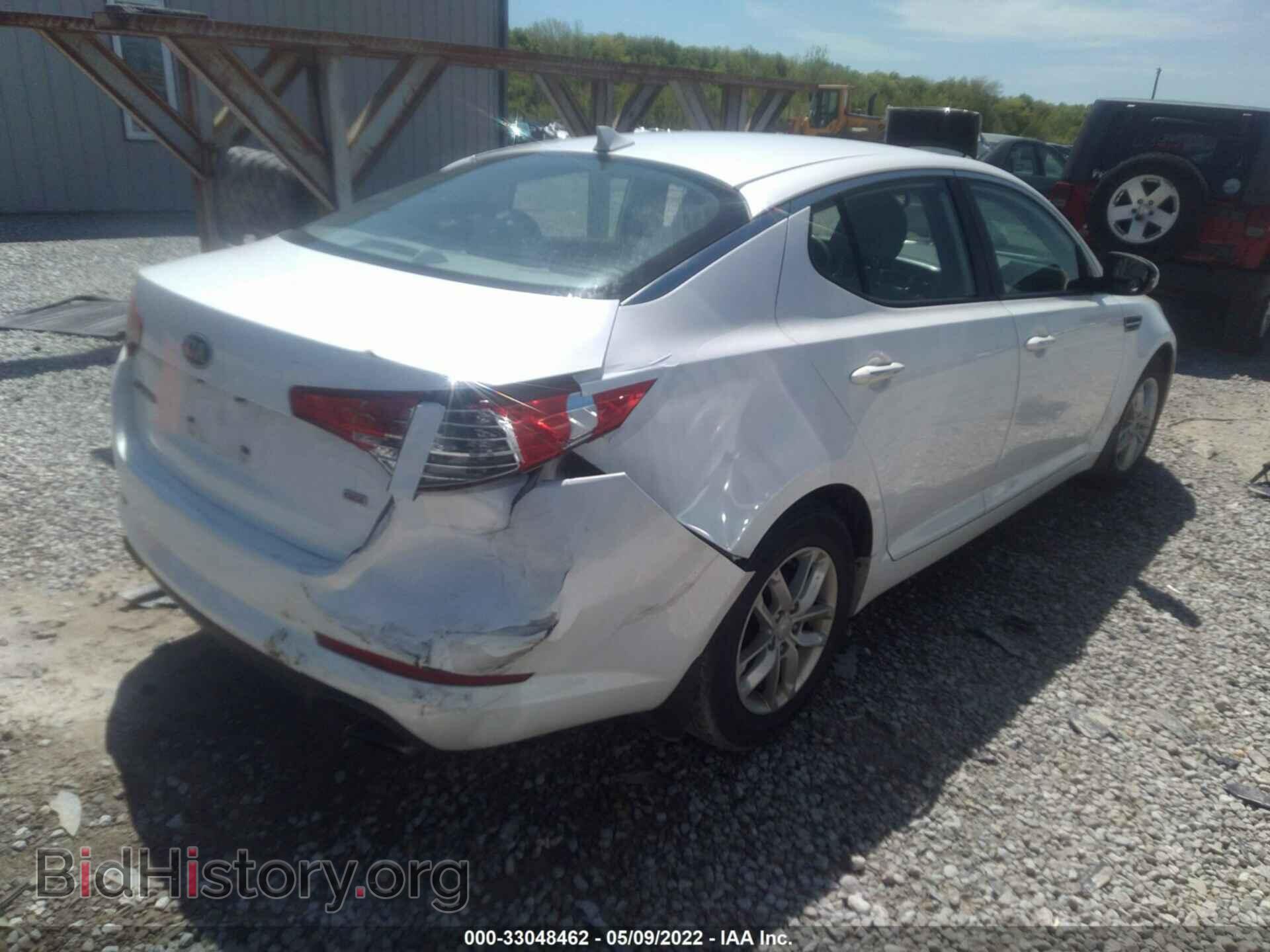 2013 KIA OPTIMA - VIN: KNAGM4A76D5391876 - Фото 4
