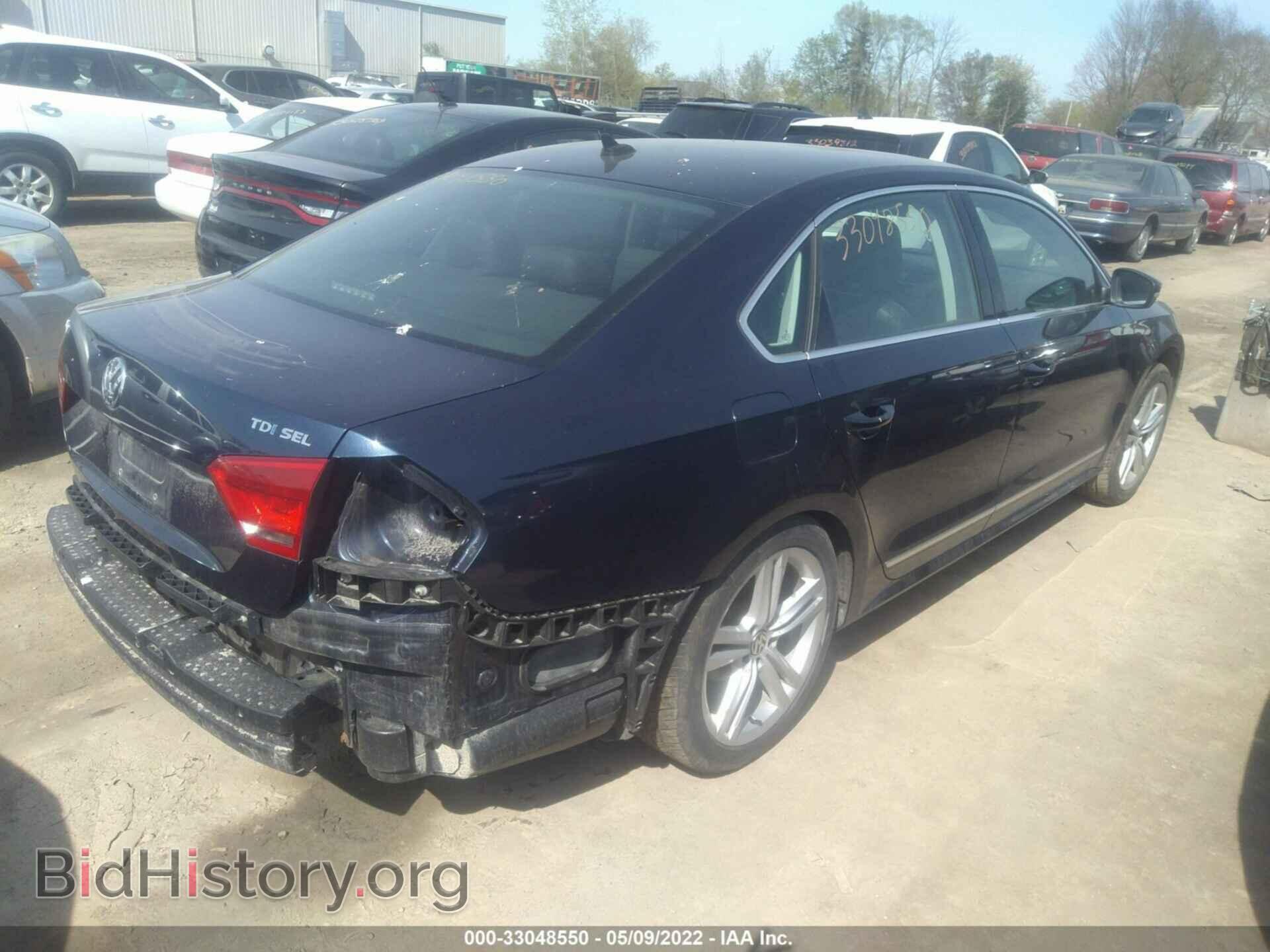2013 VOLKSWAGEN PASSAT - VIN: 1VWCN7A36DC102811 - Фото 4