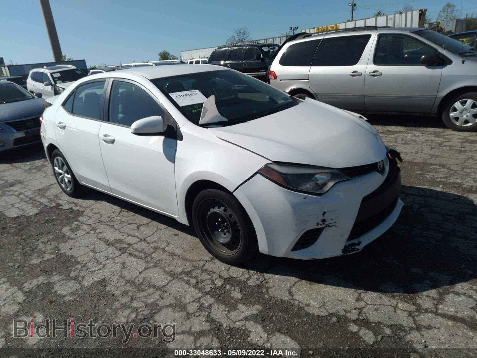 Фотография 5YFBURHE1EP102423 - TOYOTA COROLLA 2014