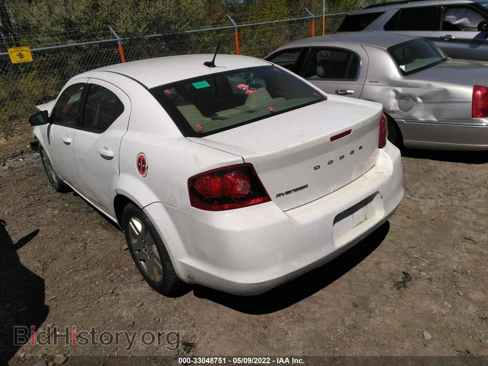 2013 DODGE AVENGER - VIN: 1C3CDZAB7DN529965 - Photo 3