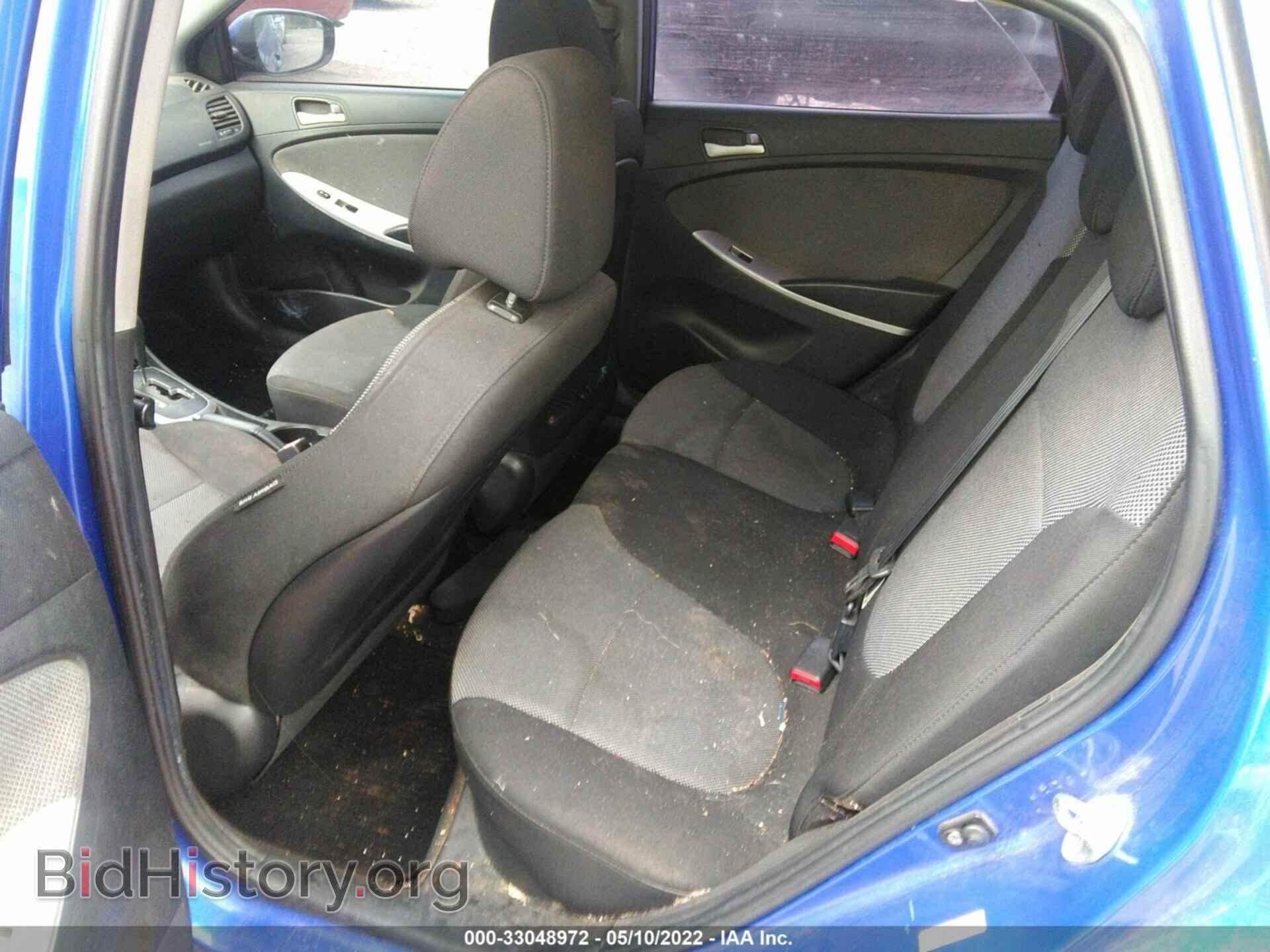 2012 HYUNDAI ACCENT - VIN: KMHCT5AE9CU042607 - Фото 8
