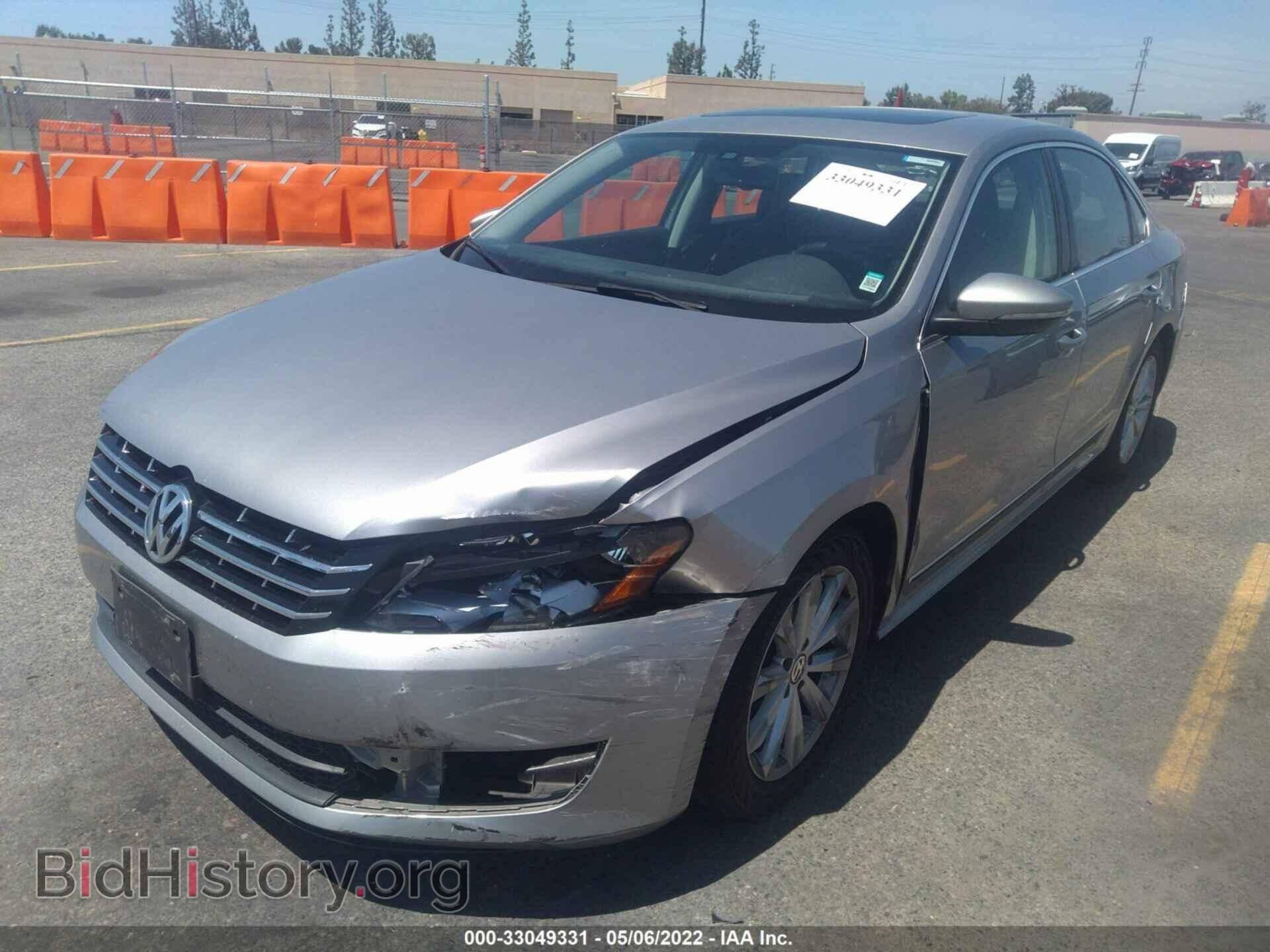 2012 VOLKSWAGEN PASSAT - VIN: 1VWCP7A31CC036936 - Фото 2