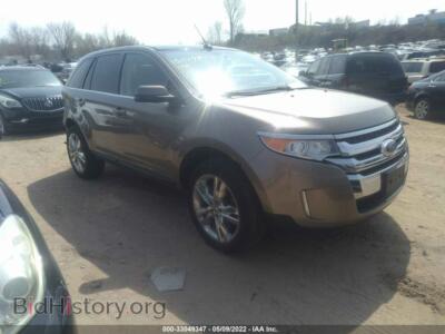 2014 Ford EDGE Limited, beige — VIN 2FMDK4KC8EBB65175, IAAI