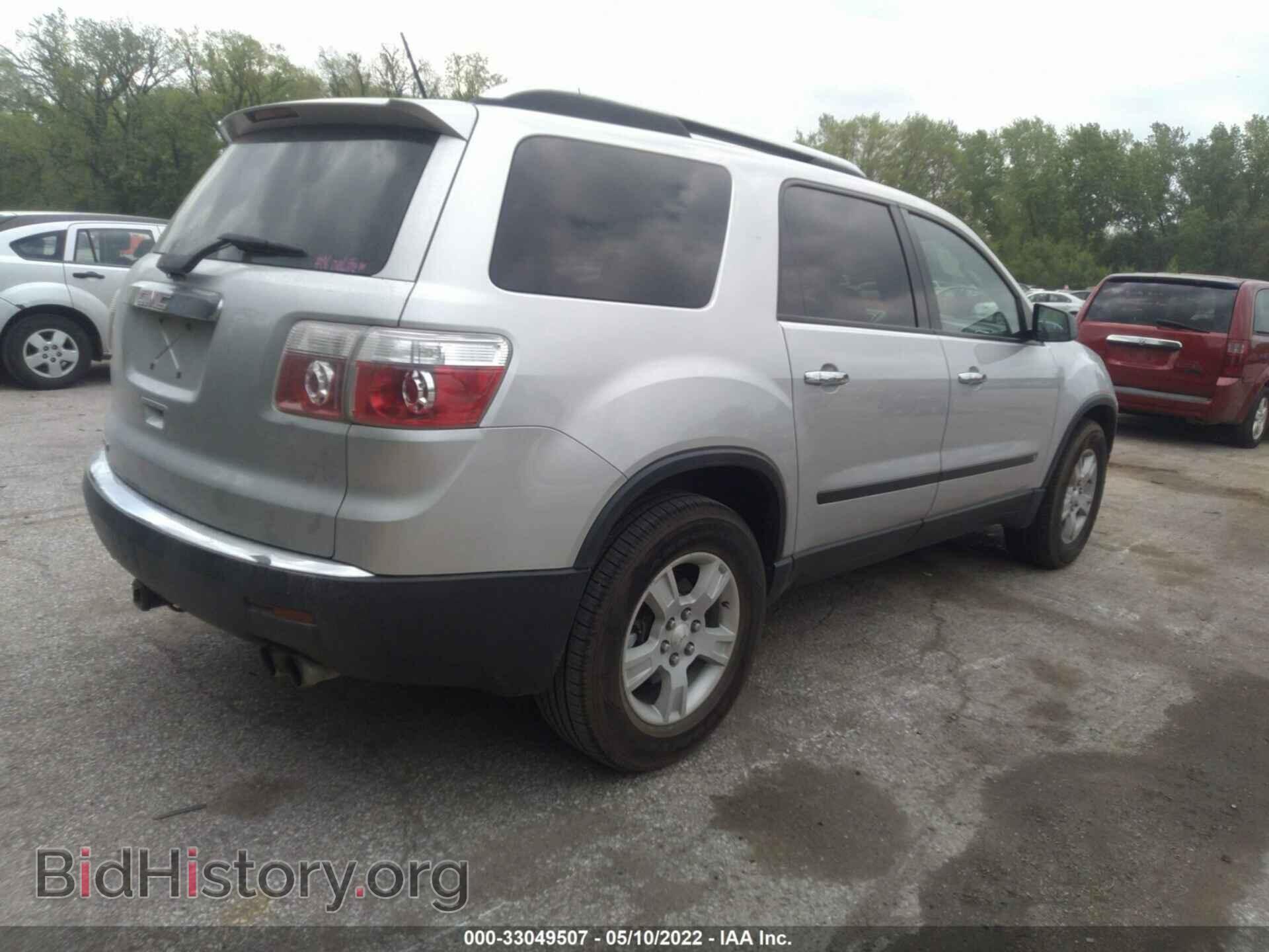 2009 GMC ACADIA - VIN: 1GKER13DX9J107360 - Фото 4