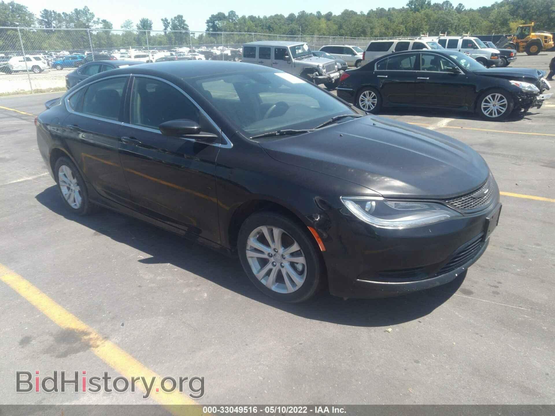 Фотография 1C3CCCAB2GN115531 - CHRYSLER 200 2016