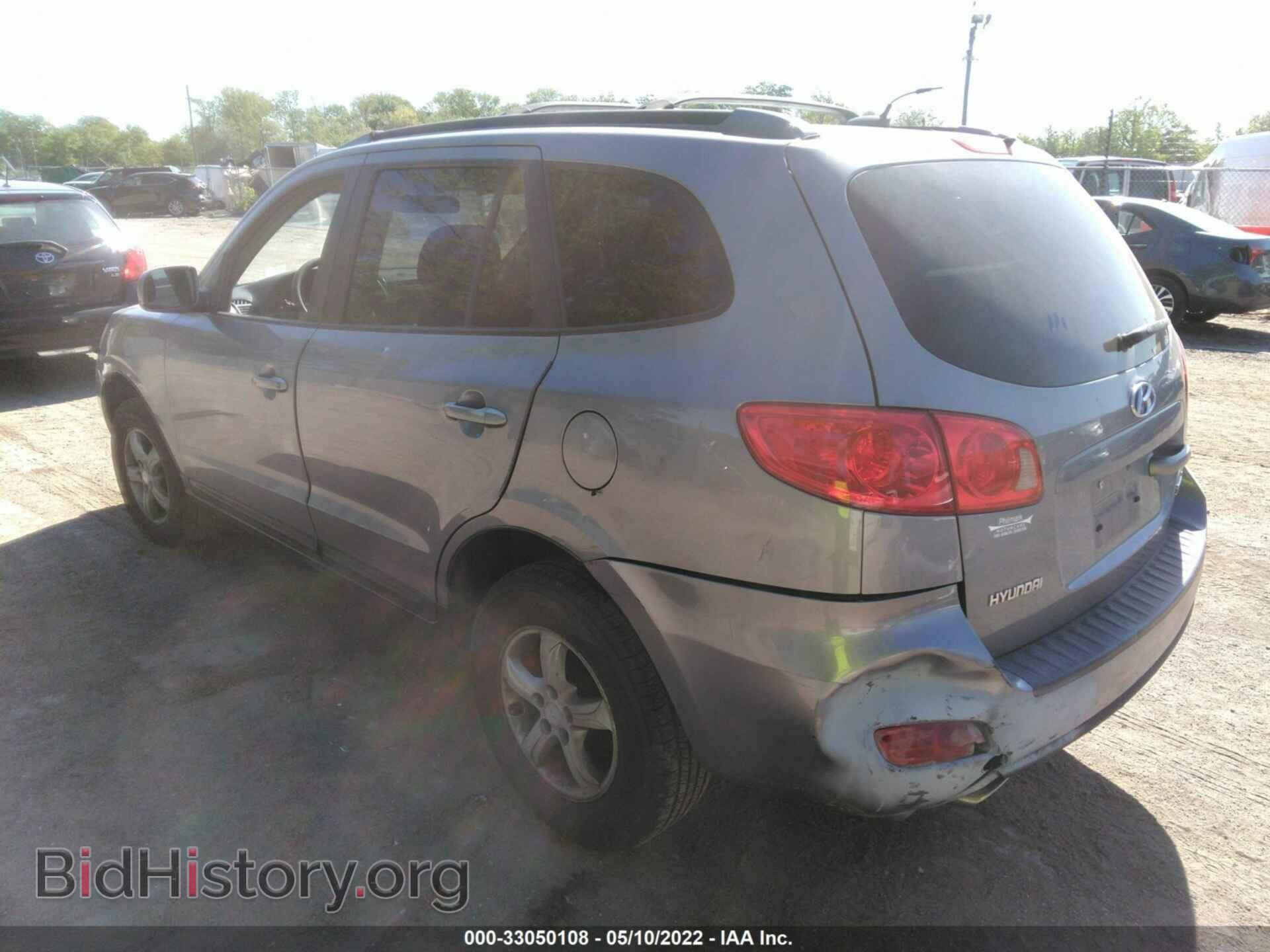 2007 HYUNDAI SANTA FE - VIN: 5NMSG13D27H104458 - Фото 3