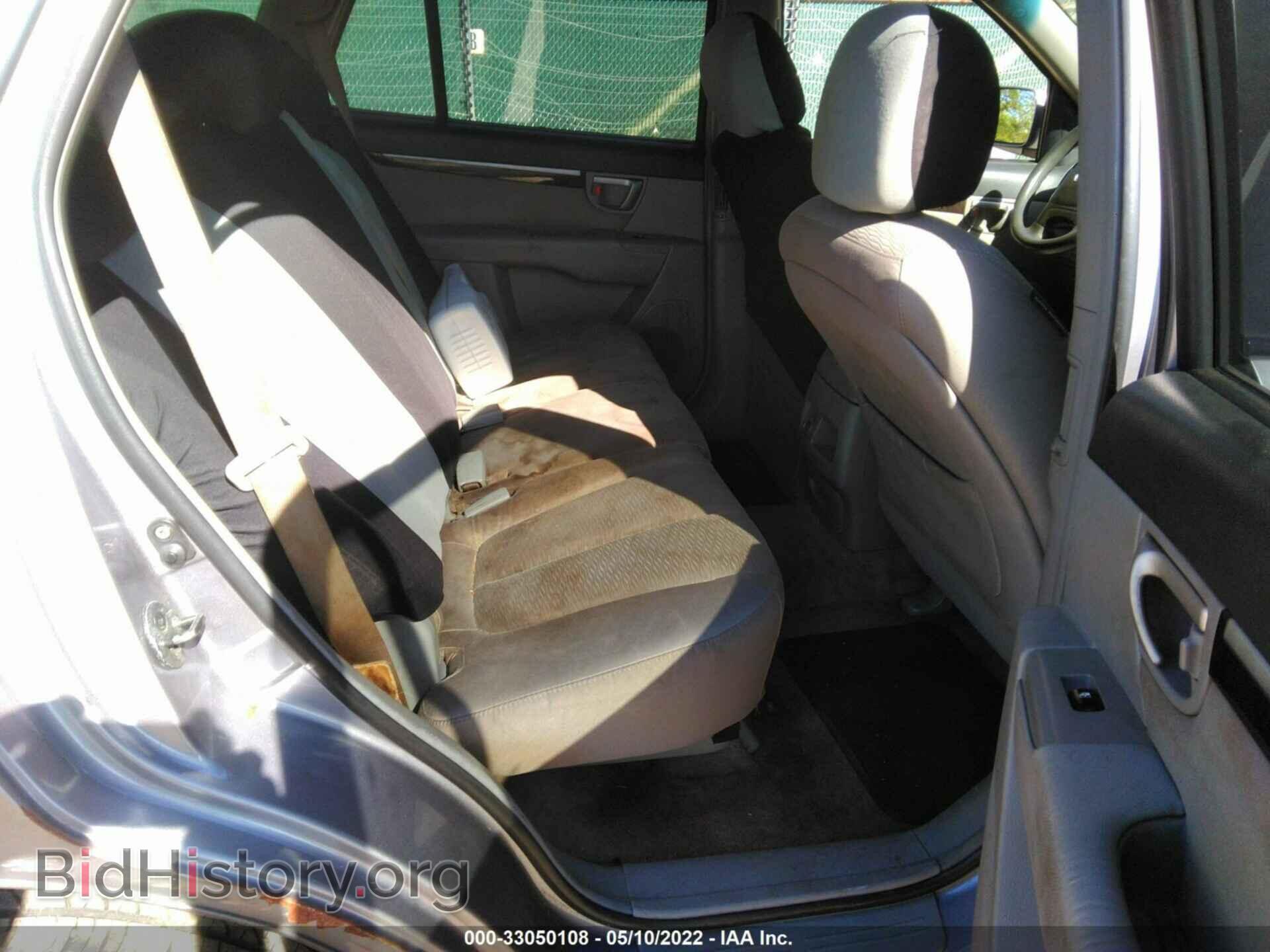 2007 HYUNDAI SANTA FE - VIN: 5NMSG13D27H104458 - Фото 8