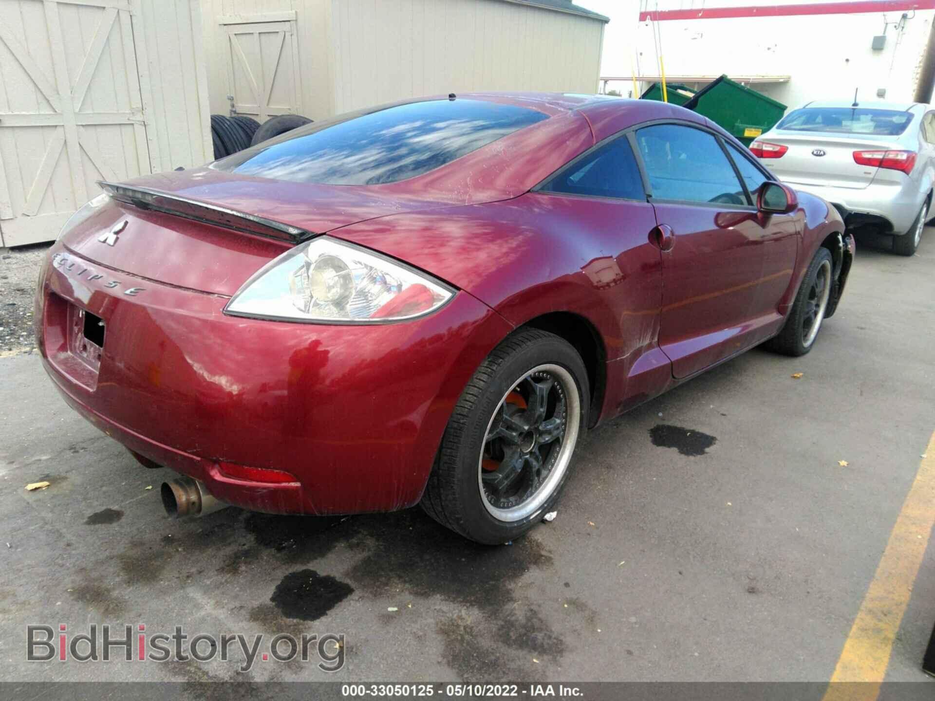 2006 MITSUBISHI ECLIPSE - VIN: 4A3AK24F86E024323 - Фото 4