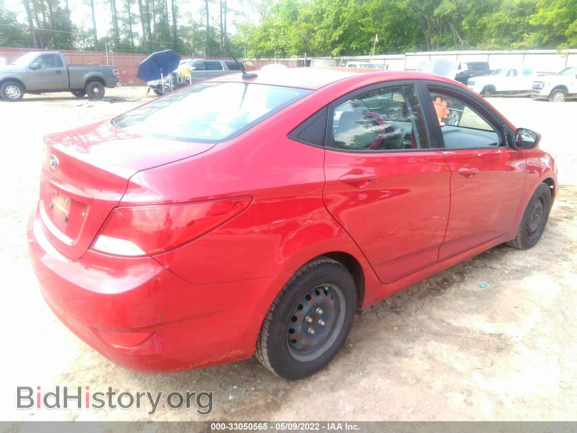 2015 HYUNDAI ACCENT - VIN: KMHCT4AE9FU930353 - Фото 4