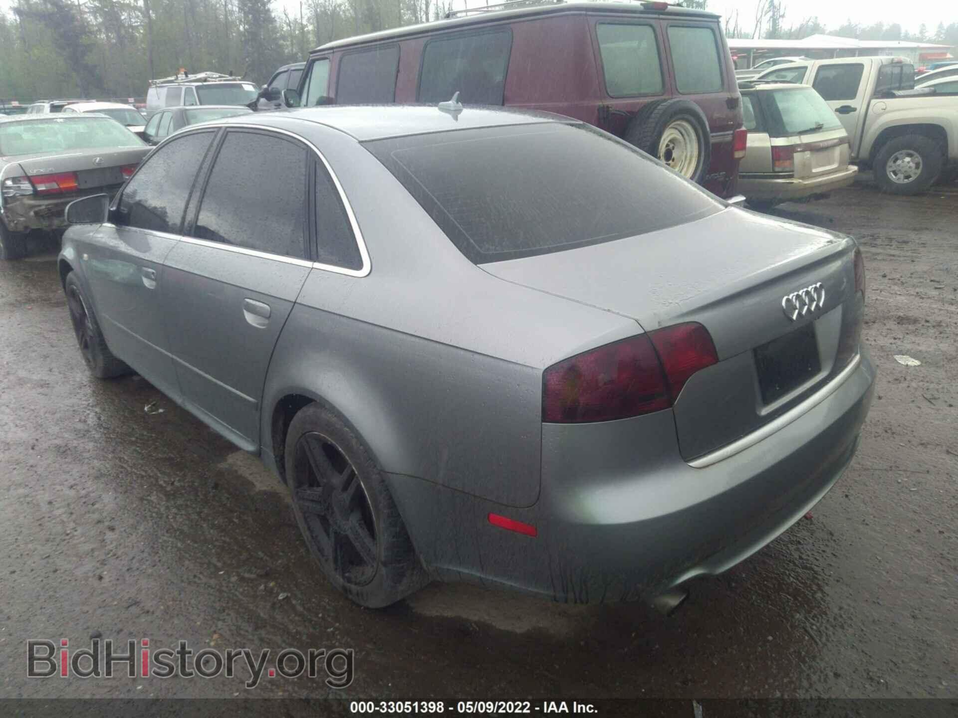 2008 AUDI A4 - VIN: WAUDF78E18A100555 - Фото 3