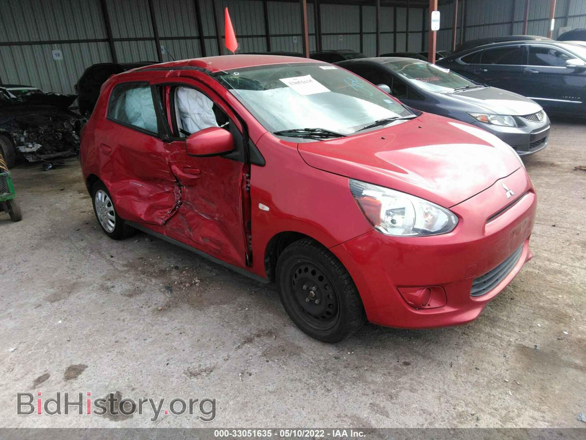 Photo ML32A3HJ6FH044831 - MITSUBISHI MIRAGE 2015