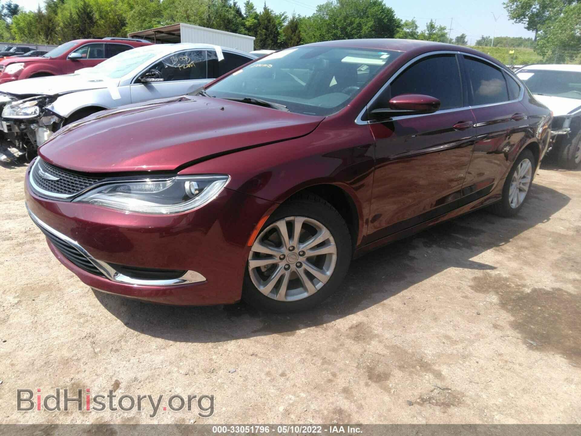 2015 CHRYSLER 200 - VIN: 1C3CCCAB1FN675166 - Фото 2