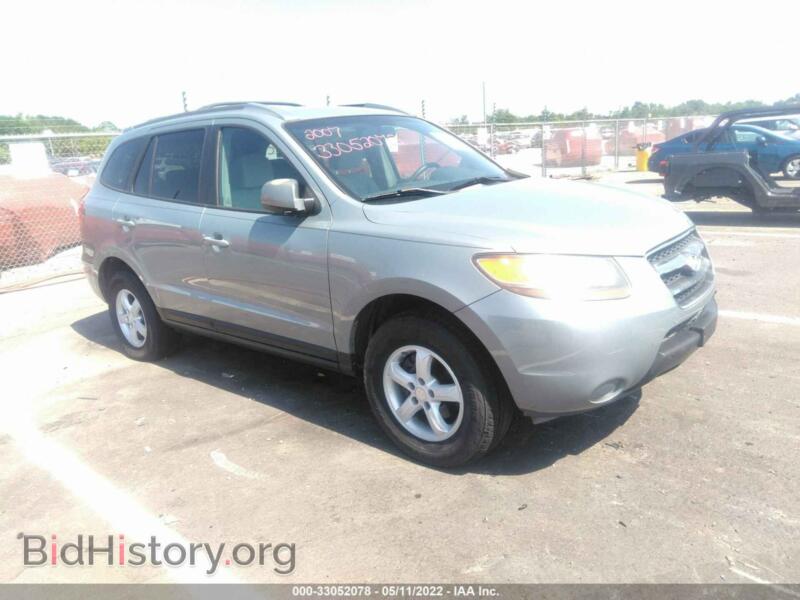 2007 Hyundai SANTA FE GLS (VIN 5NMSG73D27H106813) — фото 1 из 11, IAAI, повреждение: передняя часть