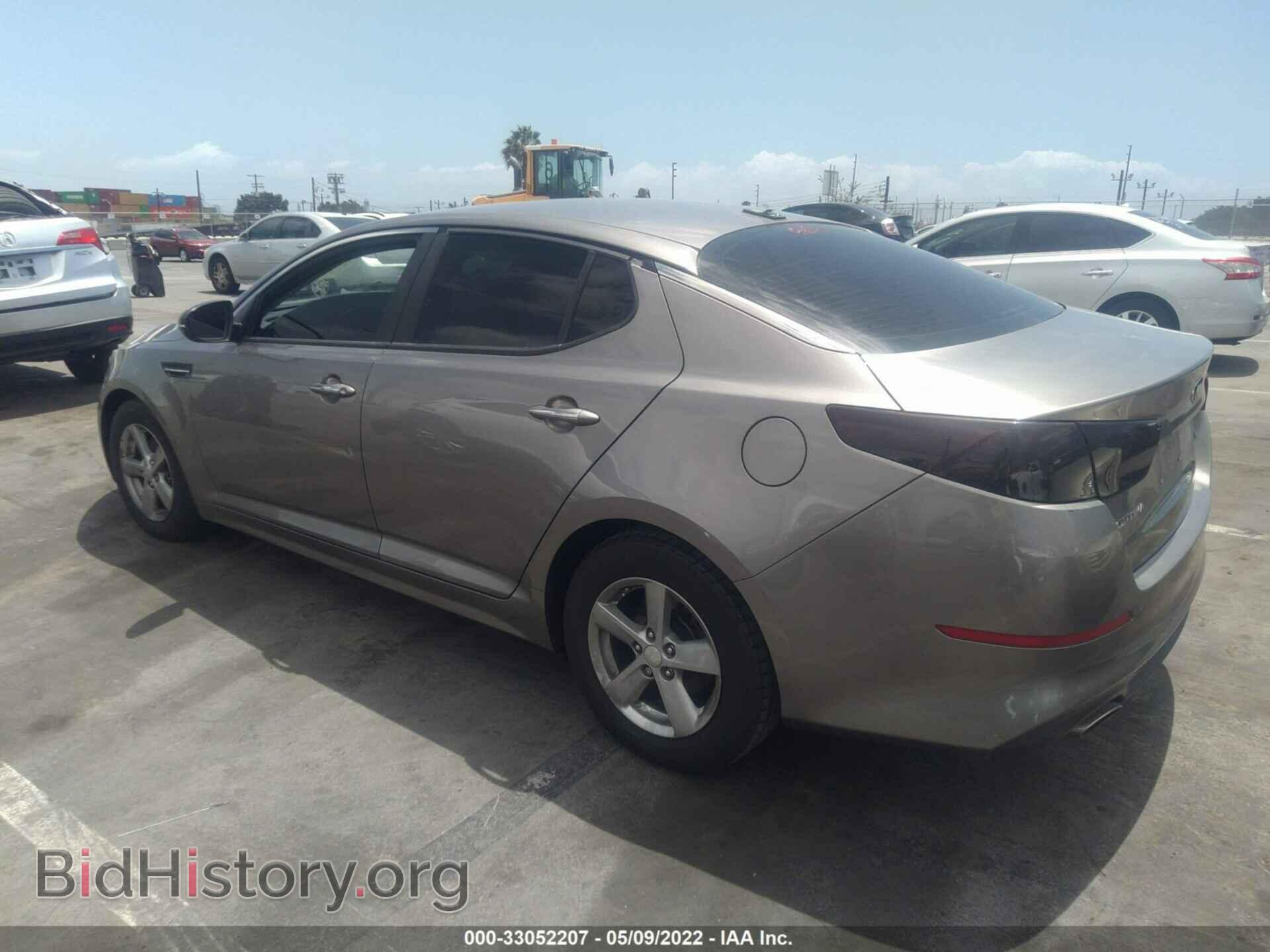 2015 KIA OPTIMA - VIN: 5XXGM4A77FG425809 - Фото 3