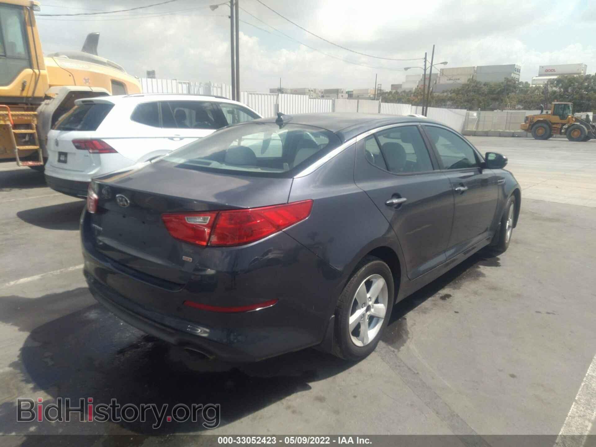 2015 KIA OPTIMA - VIN: KNAGM4A75F5569330 - Фото 4
