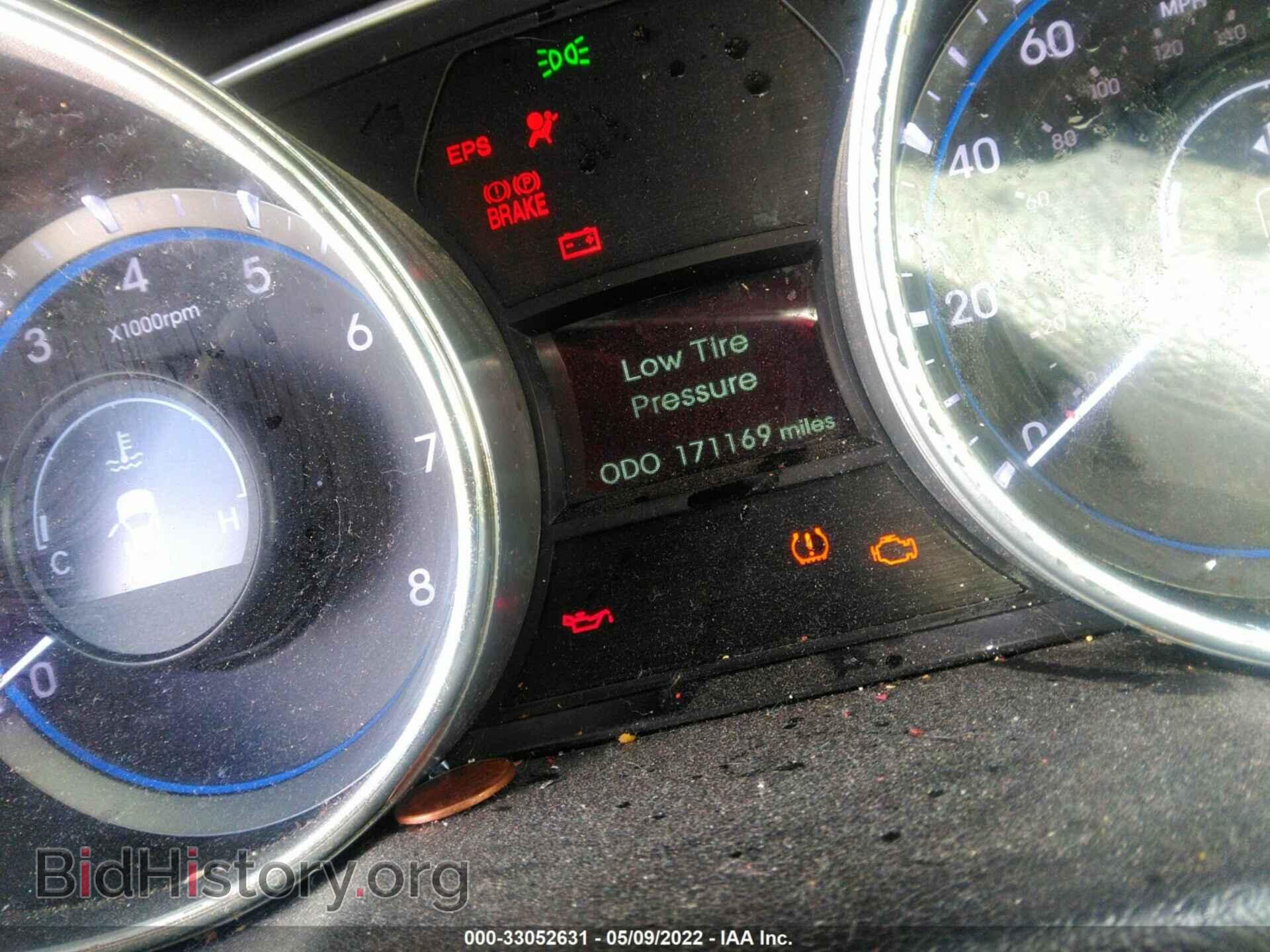 2012 HYUNDAI SONATA - VIN: 5NPEB4AC3CH396156 - Фото 7
