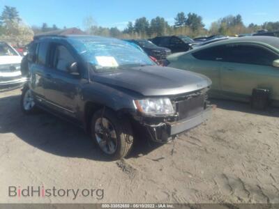 2012 Jeep COMPASS Sport, gray — VIN 1C4NJCBA4CD530446, IAAI