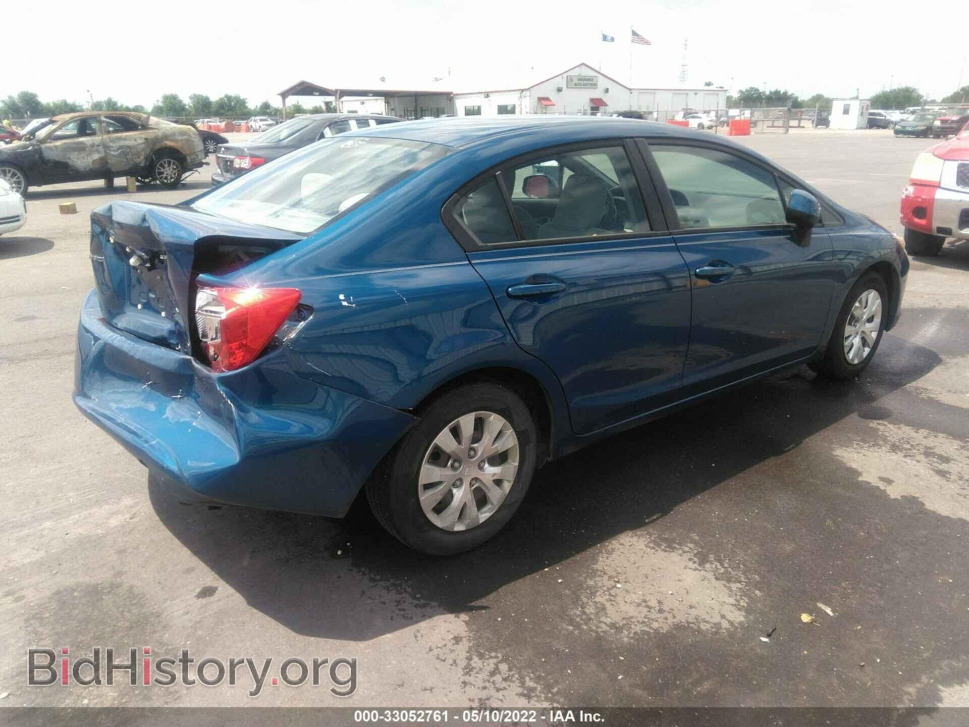 2012 HONDA CIVIC SDN - VIN: 19XFB2F55CE051430 - Фото 4